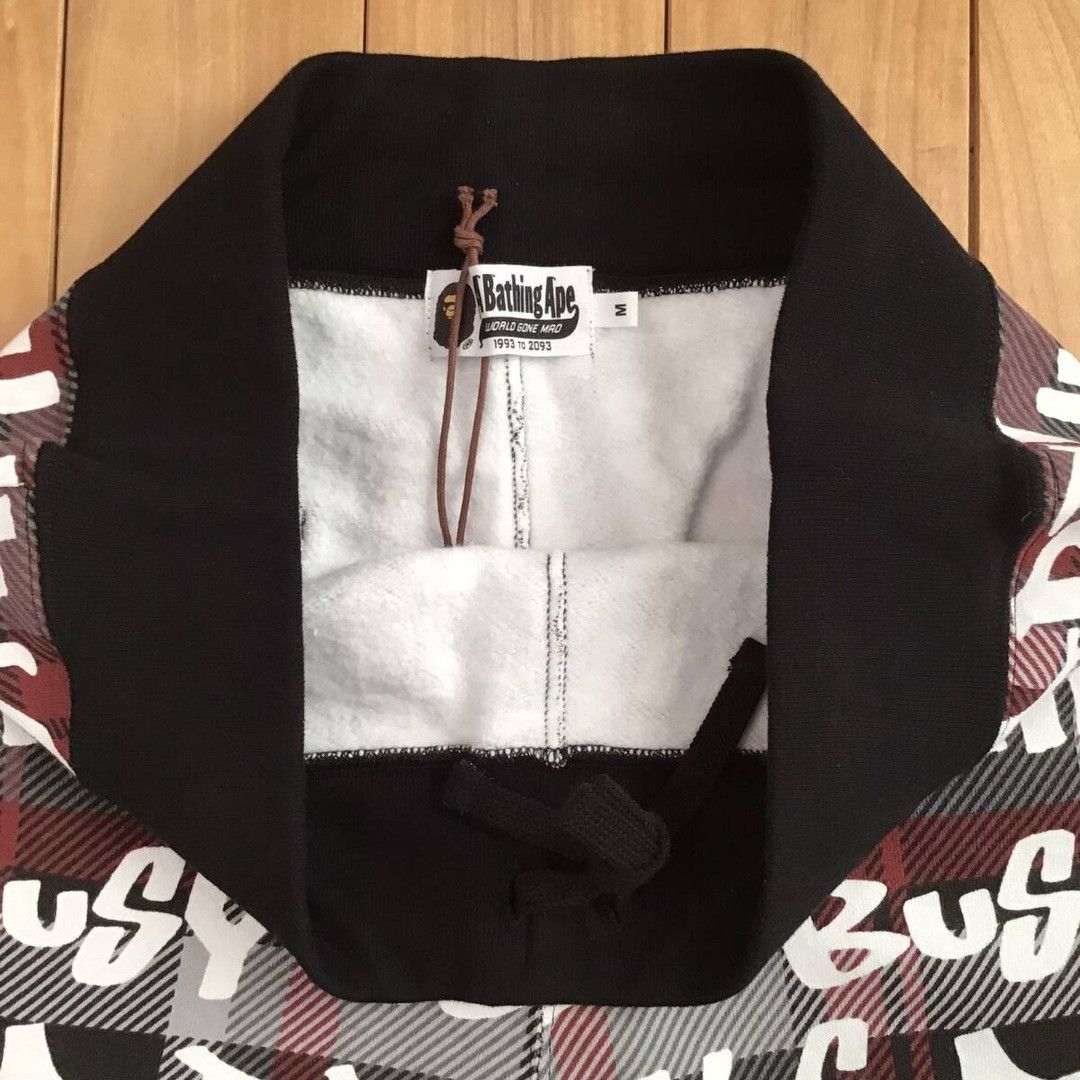 Bape BAPE GRAFFITI CHECK sweat shorts a bathing ape ★size M Size US 32 / EU 48 - 5 Thumbnail