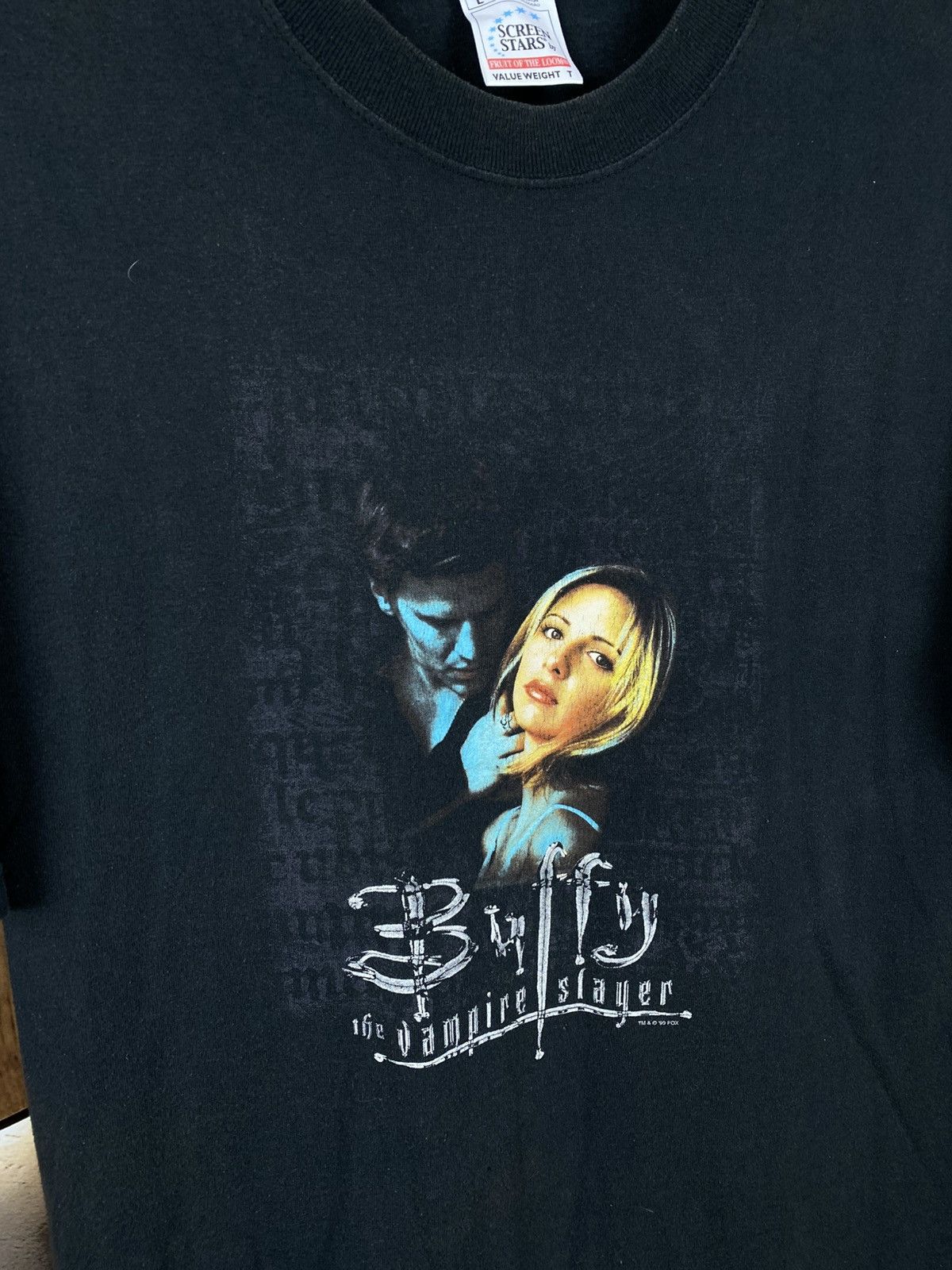 Vintage 🦇Vintage 1999 T-Shirt Buffy The Vampire Slayer VTG Tee🦇 Size US L / EU 52-54 / 3 - 2 Thumbnail