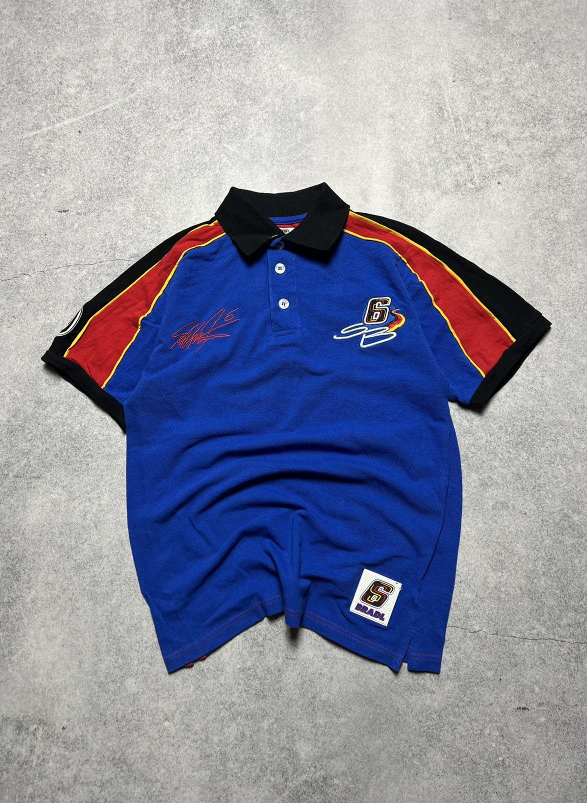 Honda Vintage Honda Racing Formula 1 Motorcycle Polo Y2K Shirt Size US S / EU 44-46 / 1 - 1 Thumbnail
