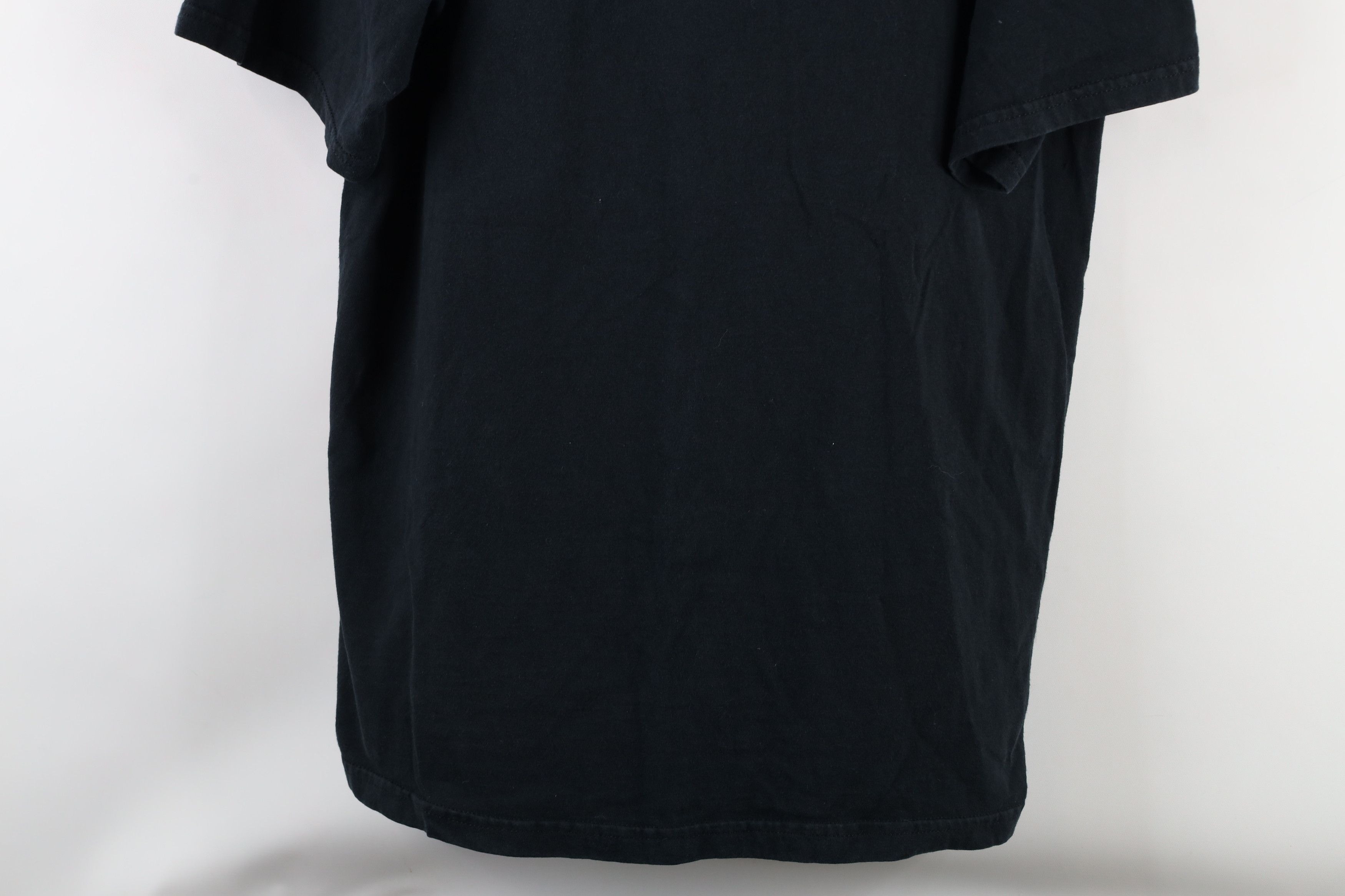 Vintage Vintage Streetwear Blank Heavyweight Cotton T-Shirt Black Size US L / EU 52-54 / 3 - 3 Thumbnail