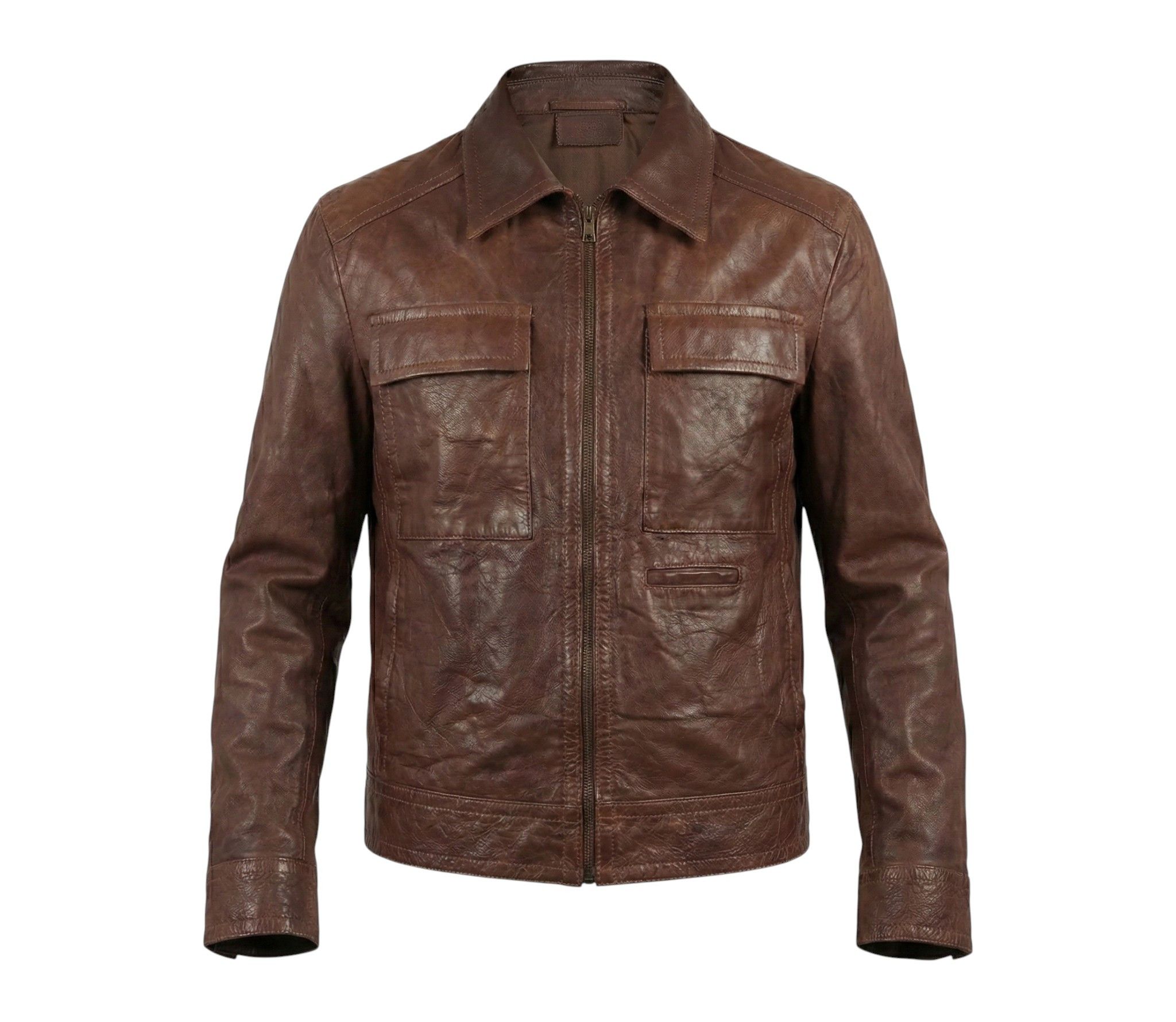 Prada F/W 2005 LEATHER JACKET Size US M / EU 48-50 / 2 - 1 Thumbnail