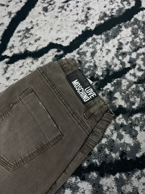 Moschino Moschino jeans brown logo 27 Size 27" / US 4 / IT 40 - 2 Thumbnail
