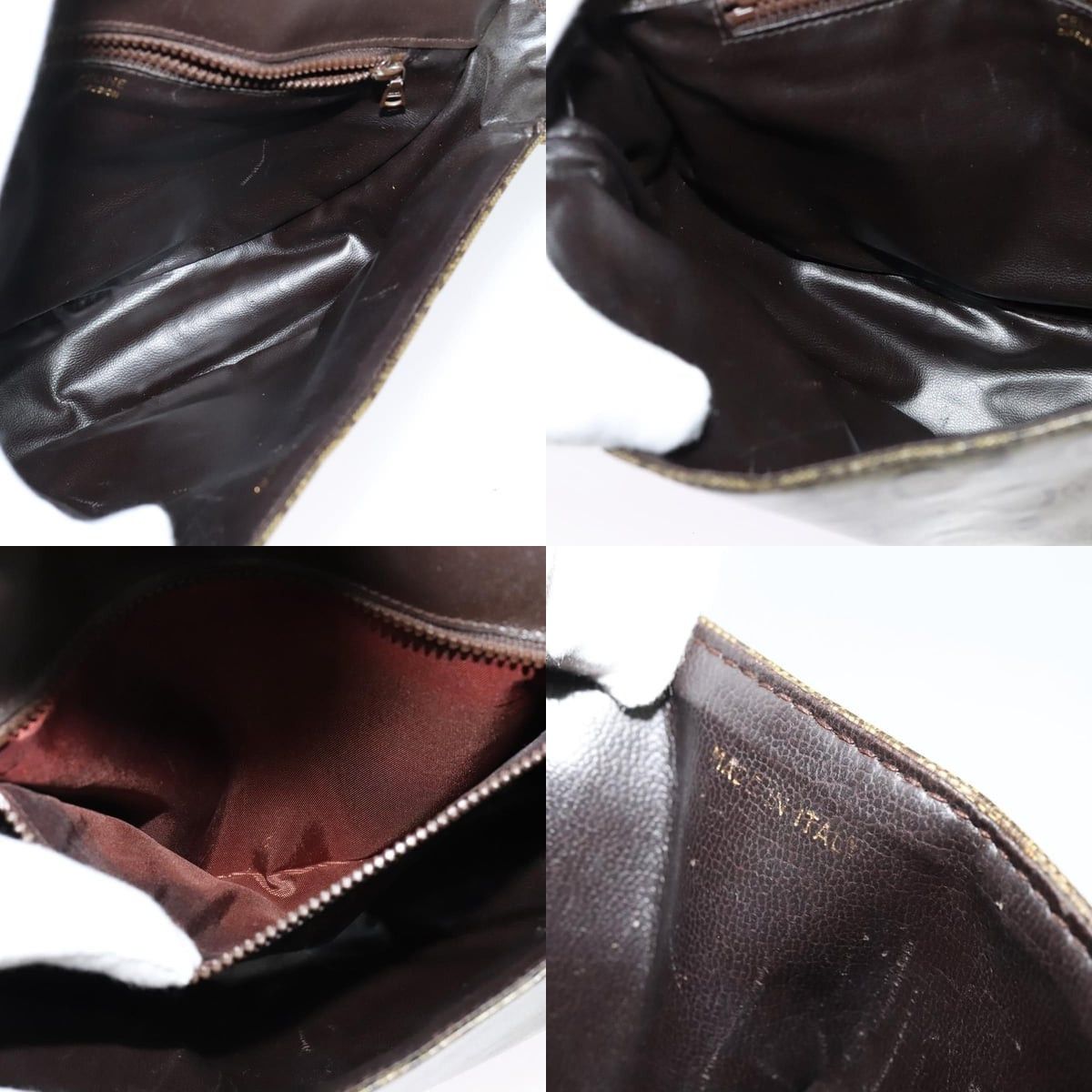 Celine CELINE C Sulky Shoulder Bag Pvc Beige Gold Size ONE SIZE - 12 Thumbnail