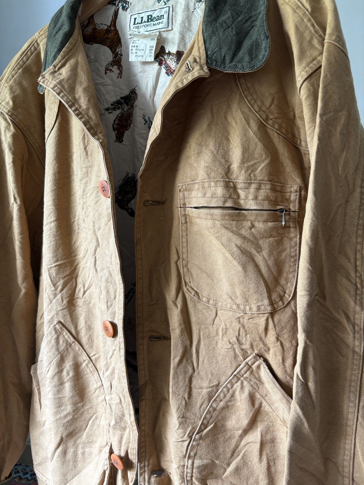 L.L. Bean Vintage LL Bean Hunting Jacket Duck Canvas Size US L / EU 52-54 / 3 - 6 Thumbnail