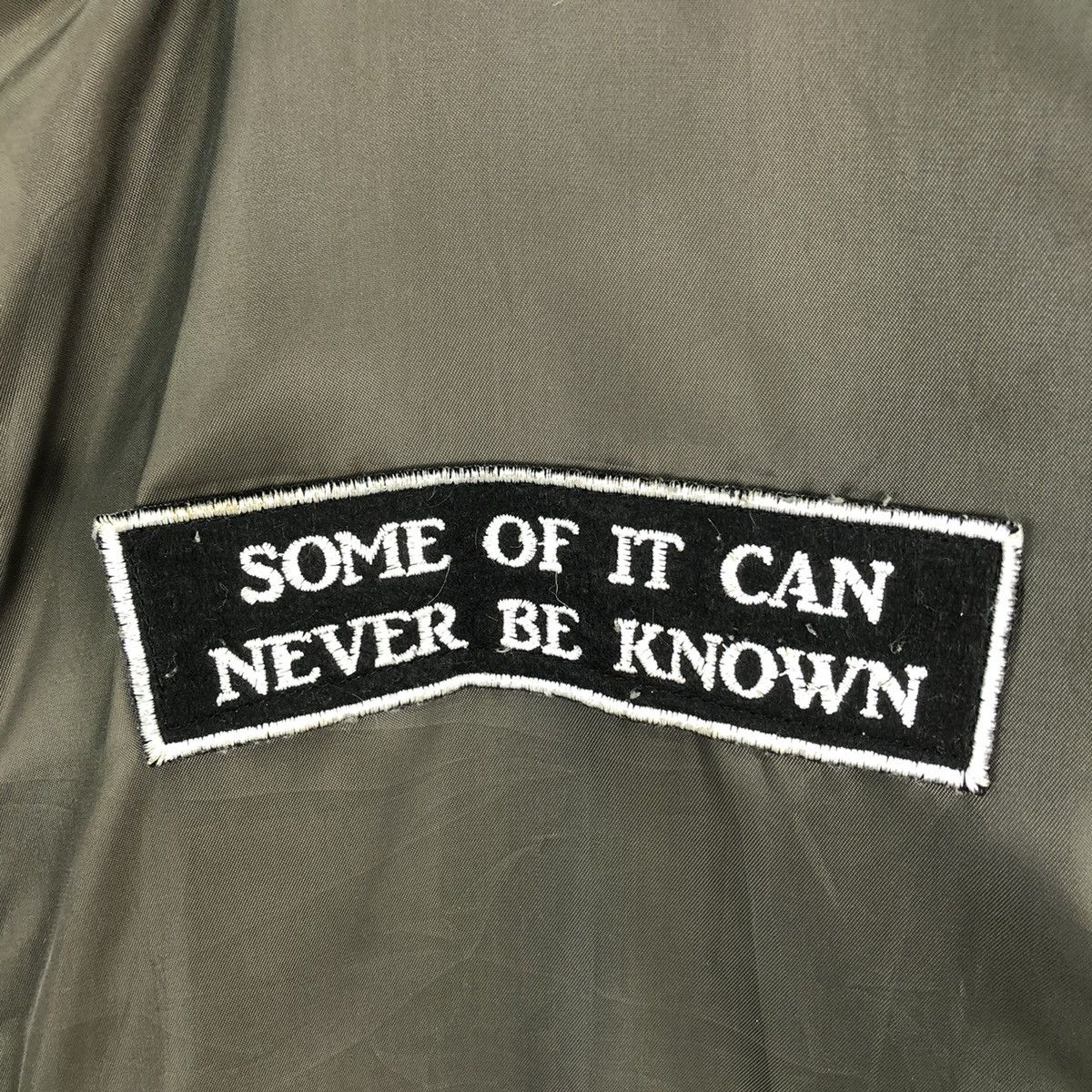 Japanese Brand 🇯🇵 Splendid Satisfaction Patches Flight Jacket Size US XXL / EU 58 / 5 - 10 Thumbnail