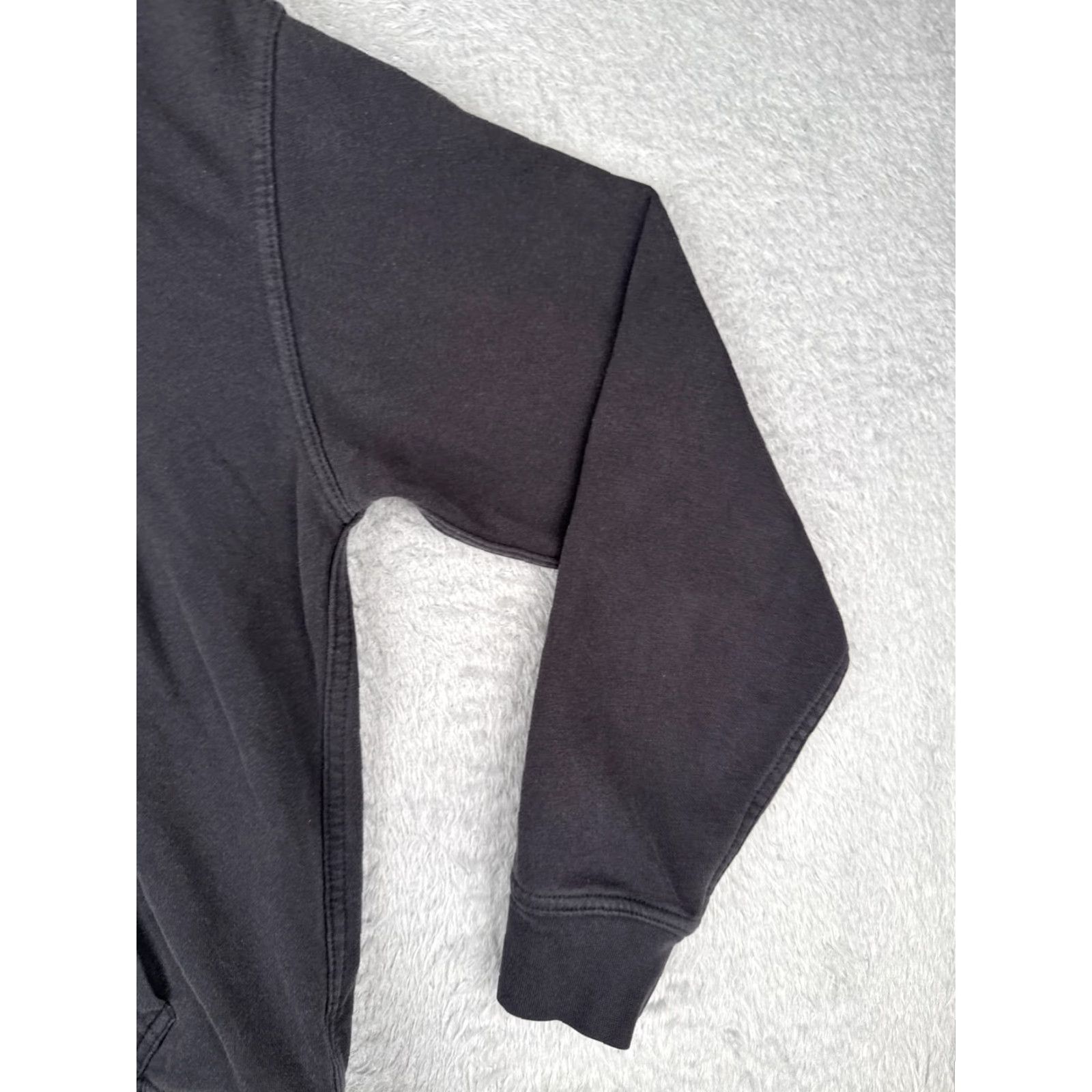 The North Face The North Face Mens Hoodie Shirt Black Small Sweatshirt Pullover Front Pocket Cotton Blend Lightweight Crew Neck Zip Front Pocket Regular Fit Size US S / EU 44-46 / 1 - 2 Thumbnail