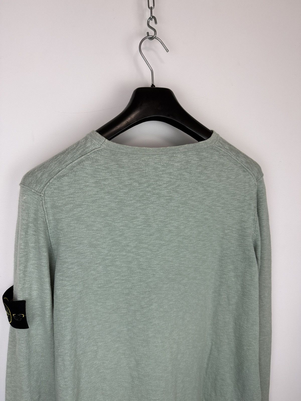 Stone Island Mint green Stone Island sweater Size US XL / EU 56 / 4 - 5 Thumbnail