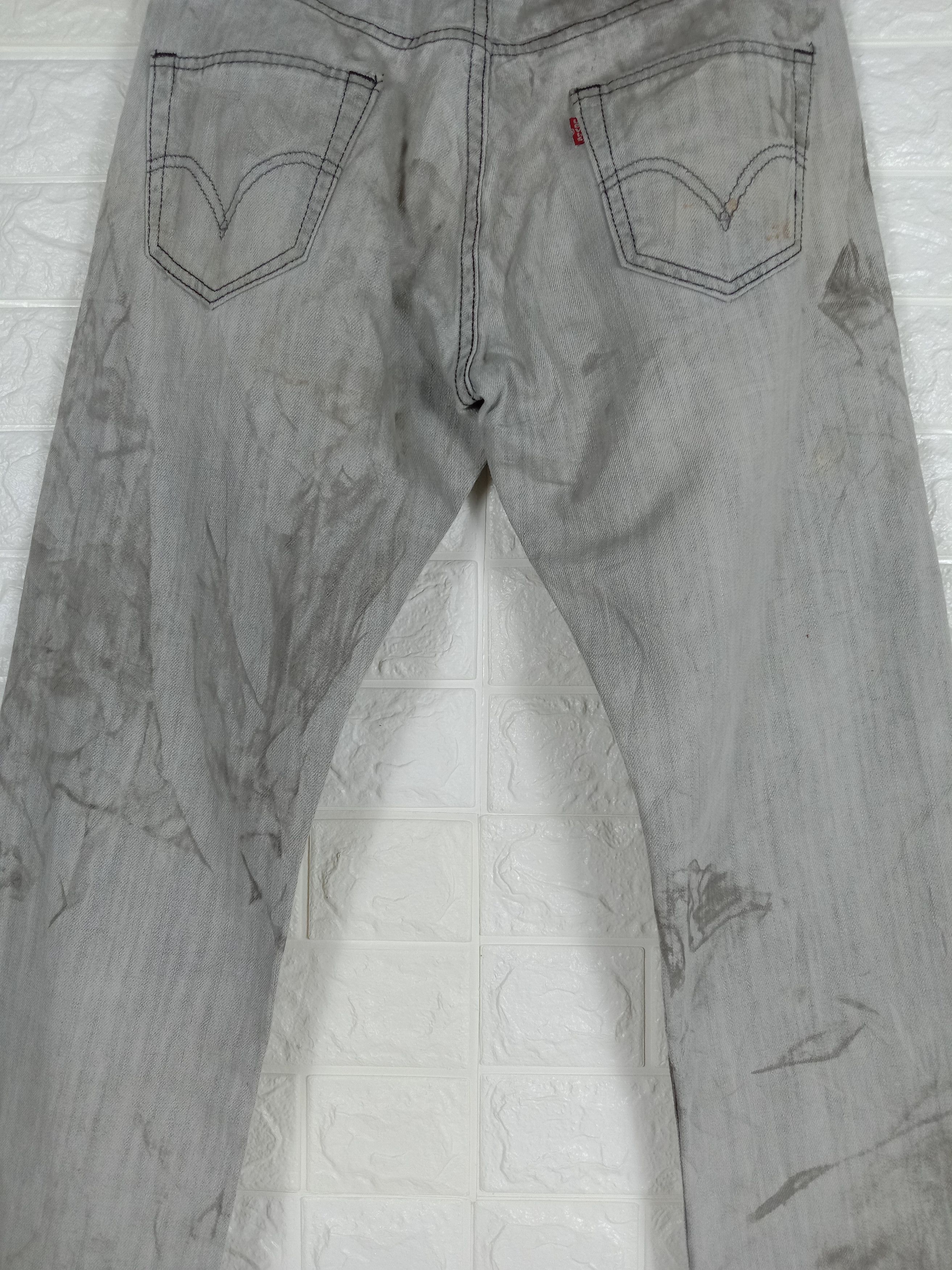Levi's Vintage Levi’s 514 Jeans Slim Straight Distressed Denim Size US 30 / EU 46 - 7 Thumbnail