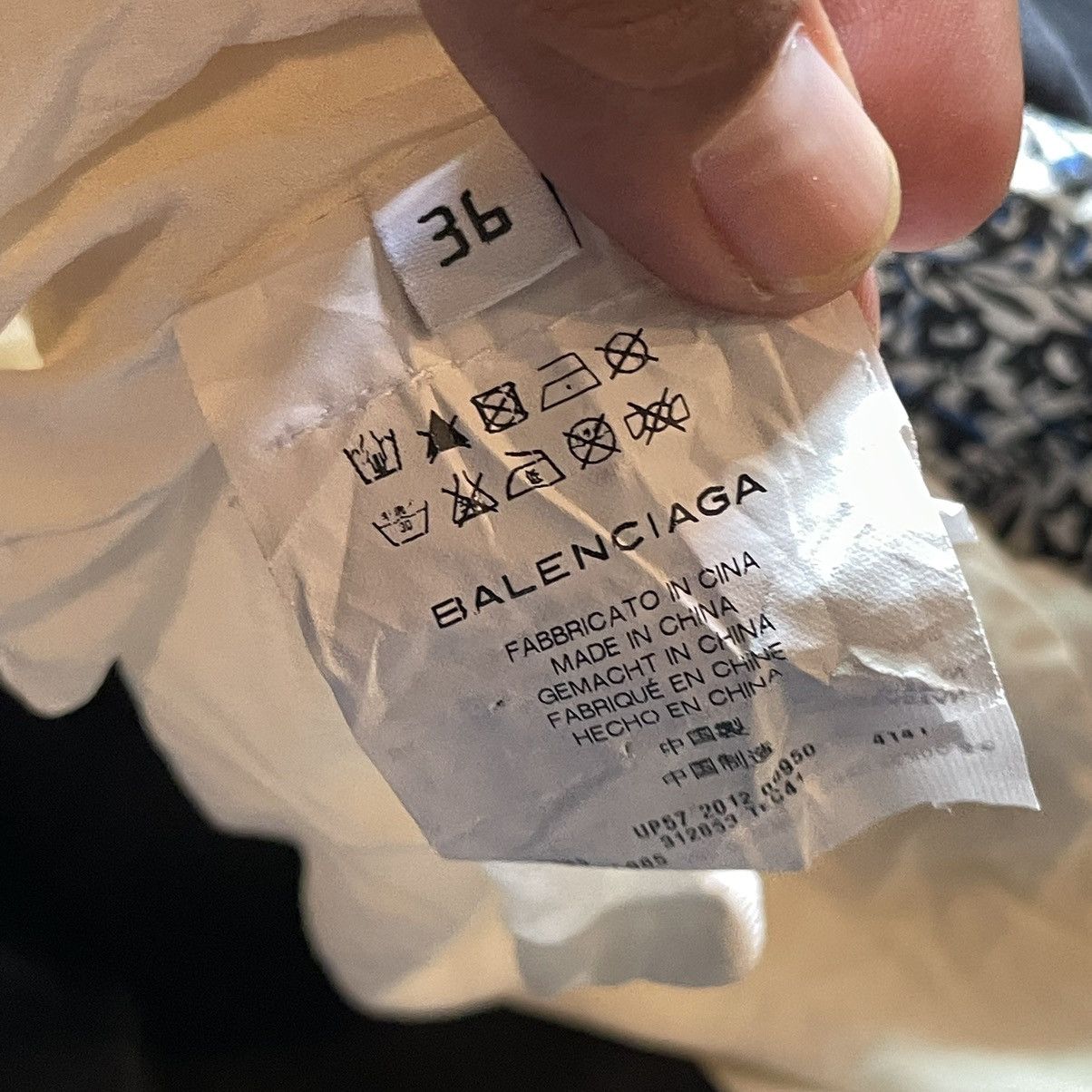 Balenciaga Balenciaga Pleated Floral Blouse Silk Size S / US 4 / IT 40 - 3 Thumbnail