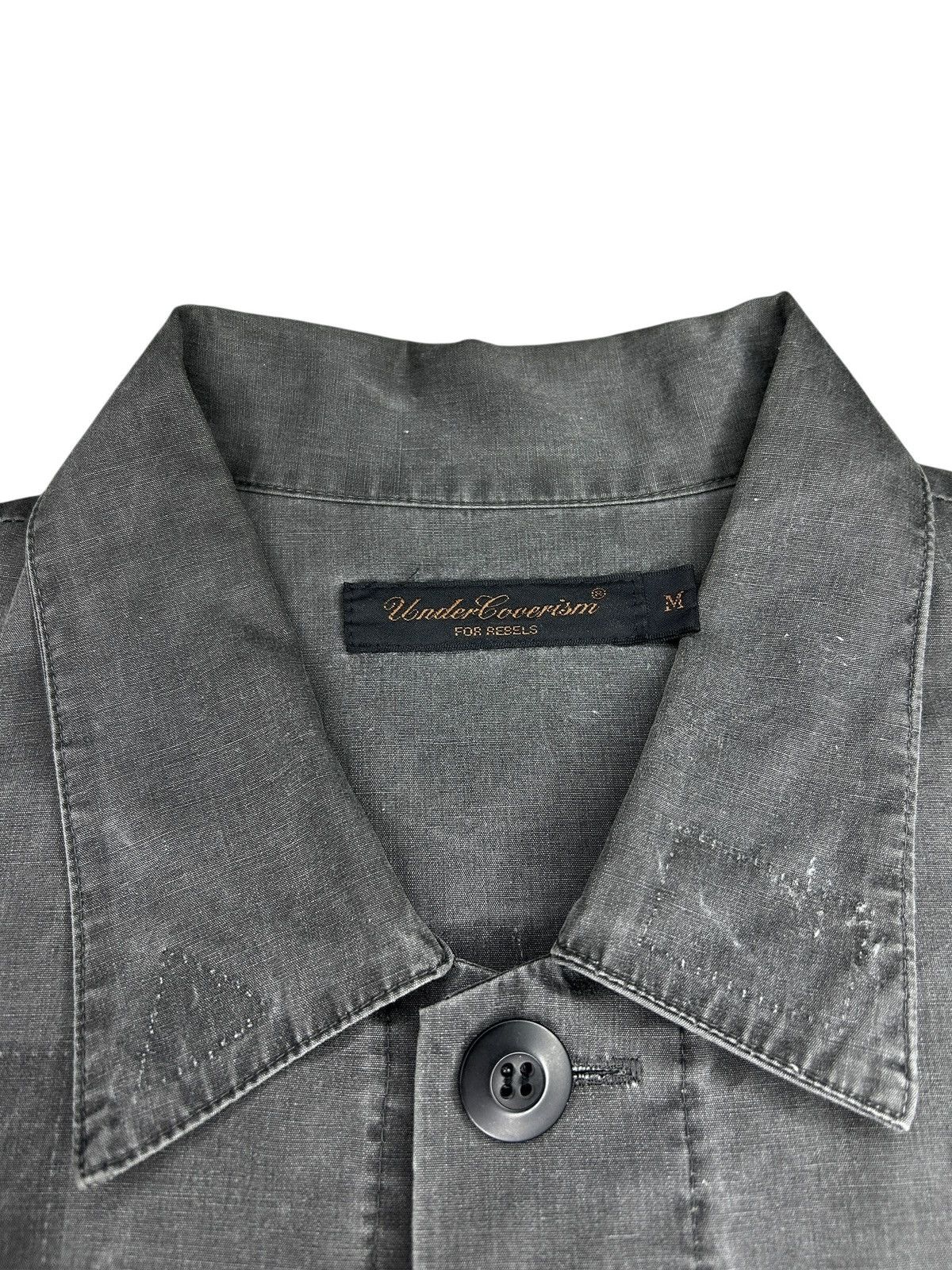 Undercover S/S 03 Scab Giz Washed Overshirt Size US M / EU 48-50 / 2 - 3 Thumbnail