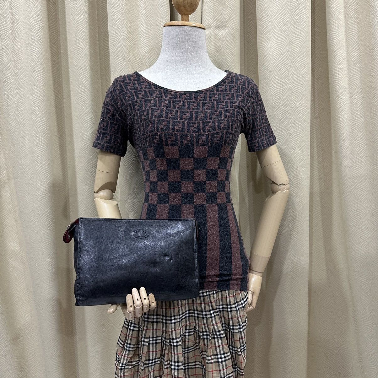 Christian Dior Monsieur ‼️YES‼️ VINTAGE CHRISTIAN DIOR LEATHER CLUTCH BAG Size ONE SIZE - 1 Thumbnail
