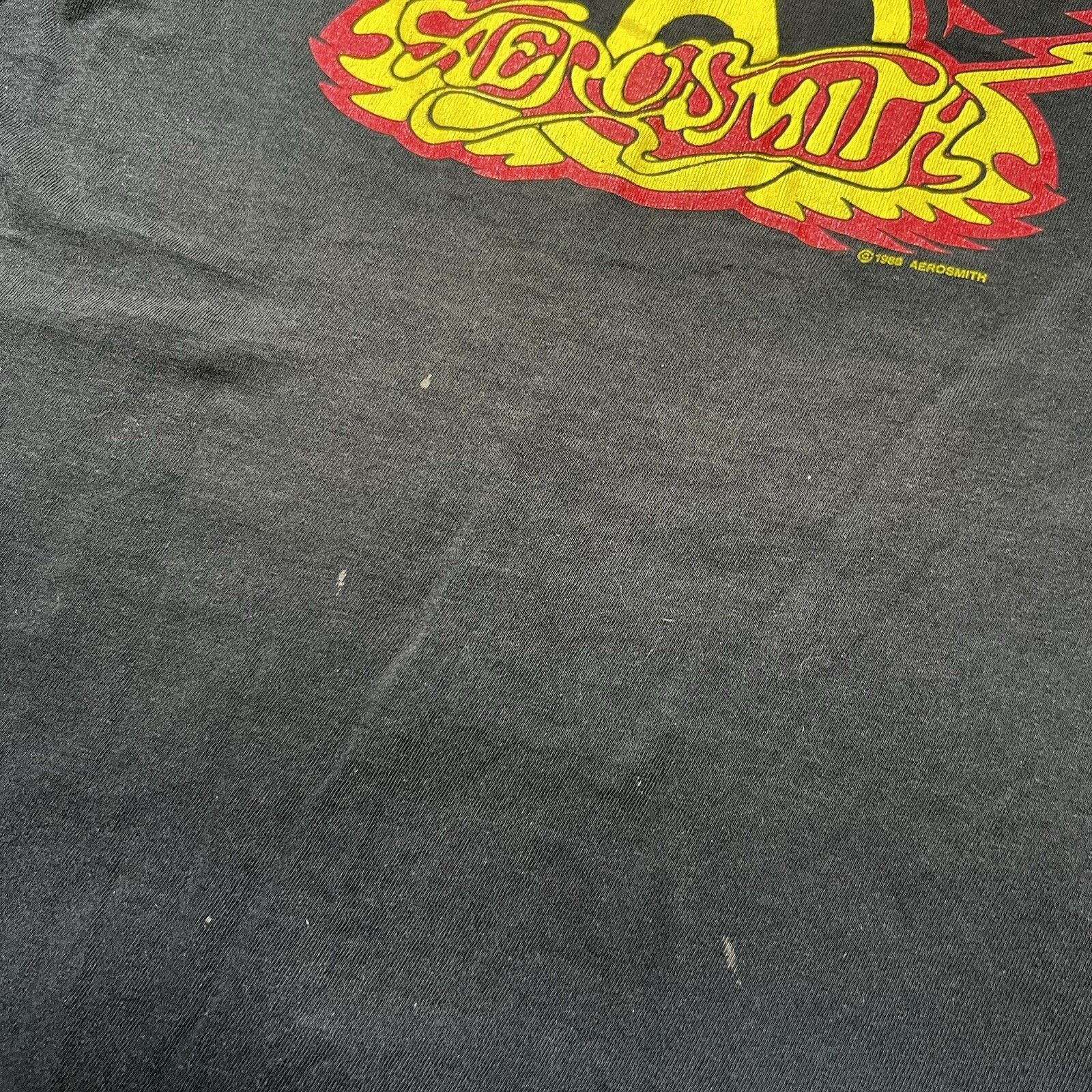 Vintage Vintage 1988 Aerosmith Walk This Way Concert T-Shirt Size US M / EU 48-50 / 2 - 3 Thumbnail