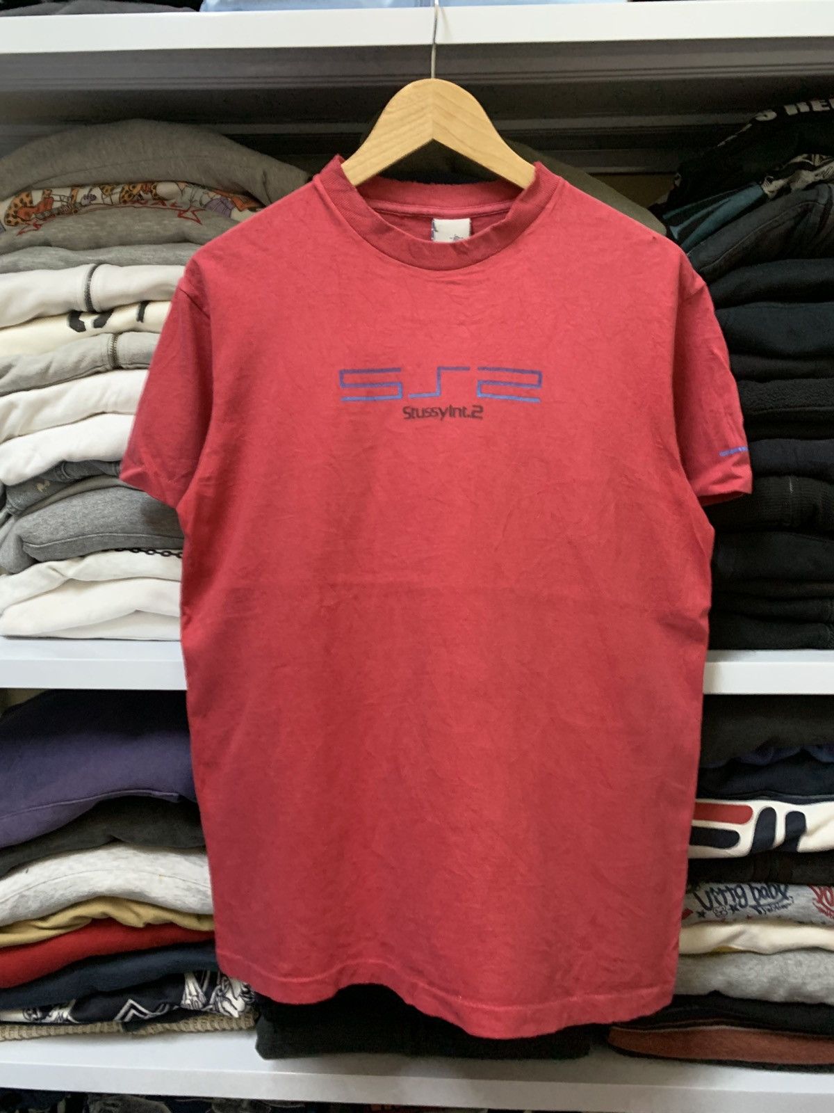 Stussy Vintage Faded distress Stussy PS2 Tee Size US M / EU 48-50 / 2 - 1 Thumbnail
