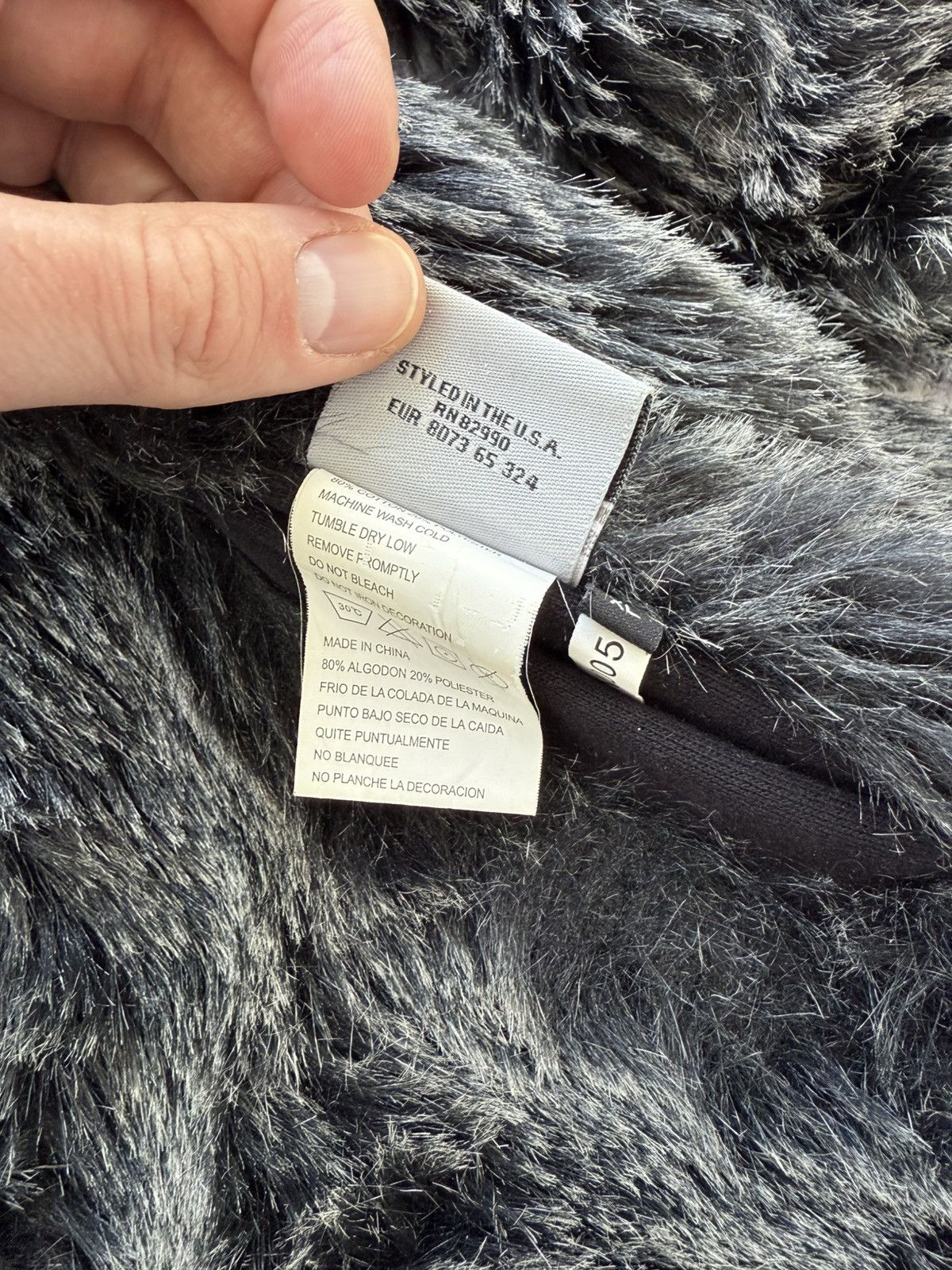 Vintage Rare Karl Kani Reversible Y2K Vintage Fur Zip Hoodie Jacket Size US XL / EU 56 / 4 - 18 Thumbnail