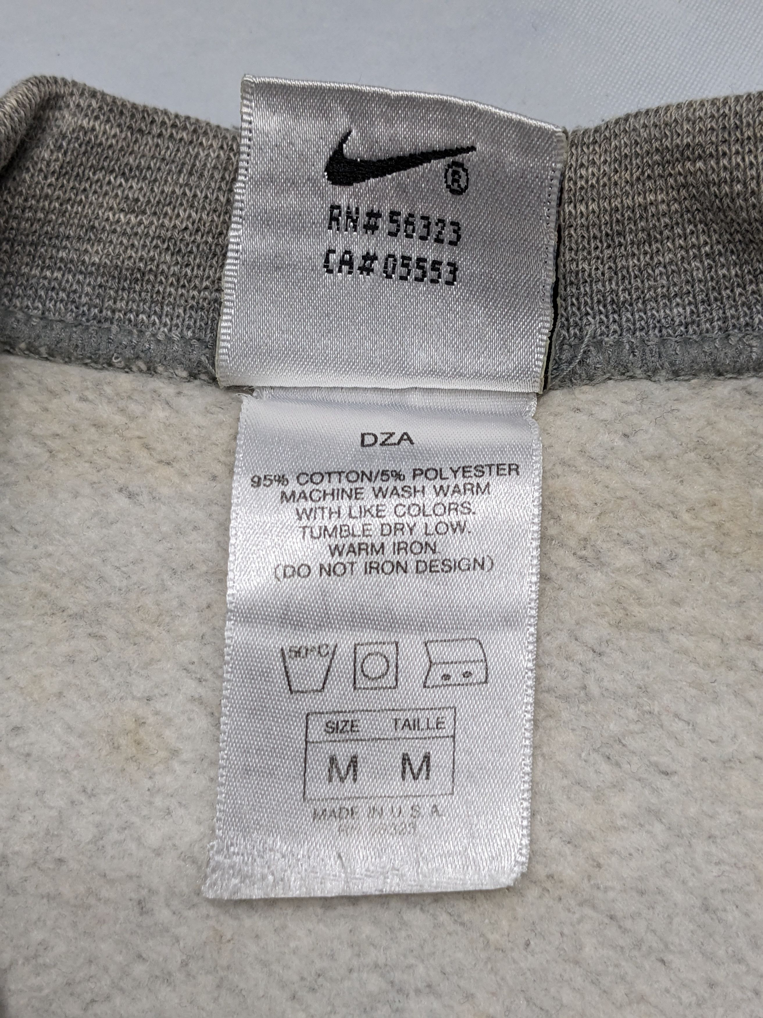 Nike Vintage Nike Made in USA Gray Crewneck Sweatshirt Size US M / EU 48-50 / 2 - 10 Thumbnail