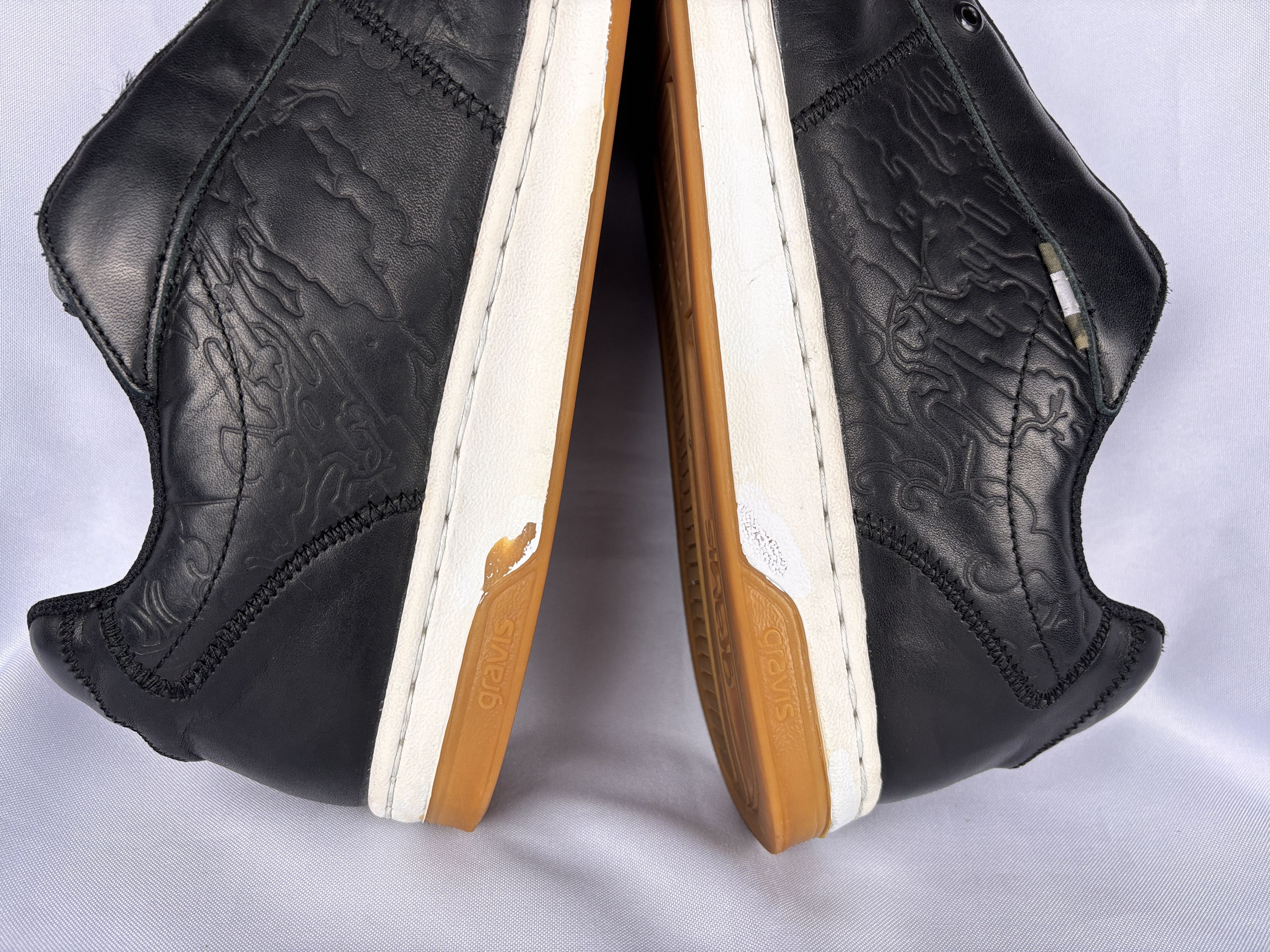 Gravis × Maharishi Gravis x Maharishi Comet Black Shoes Size US 11 / EU 44 - 11 Thumbnail