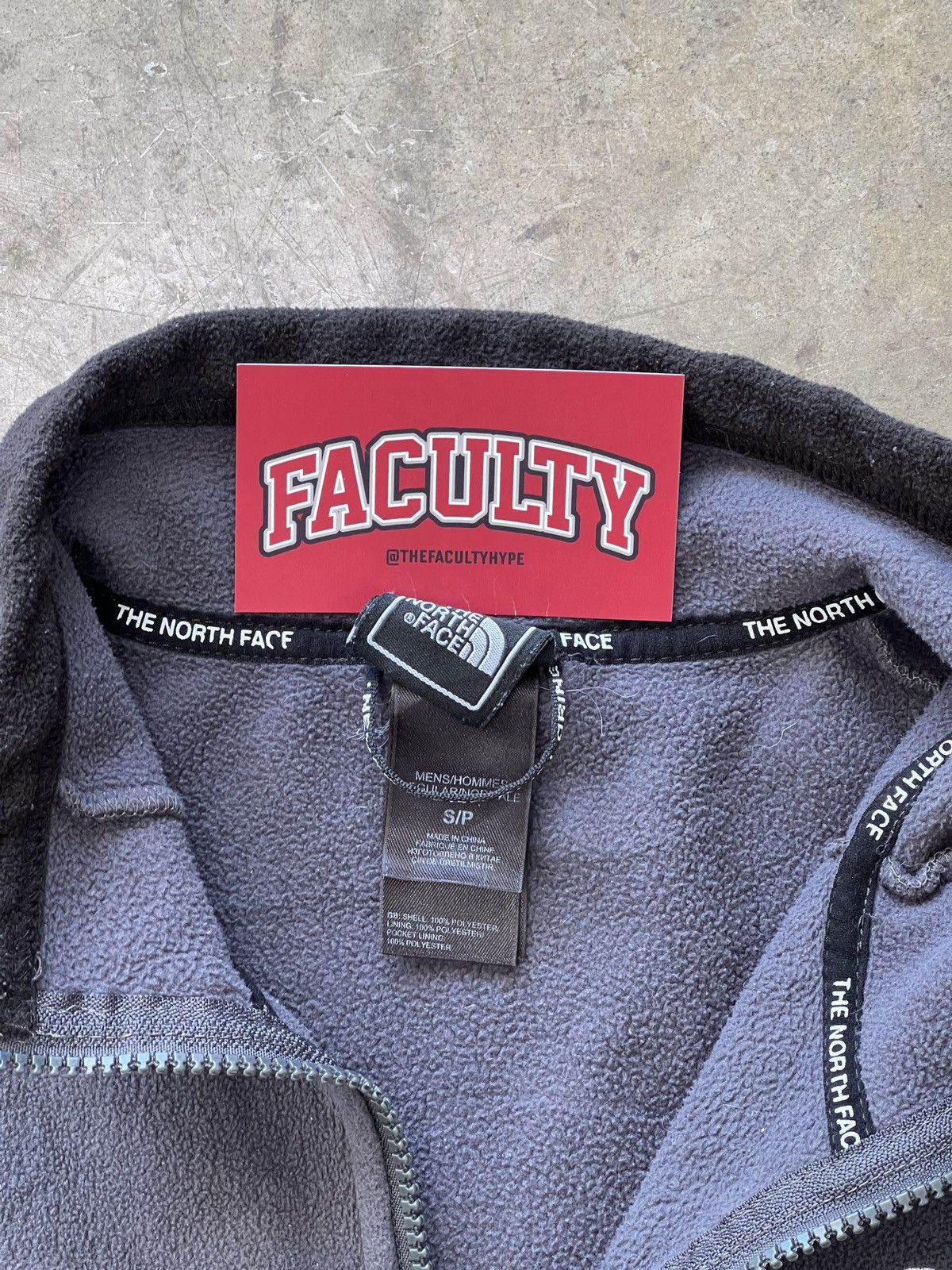 The North Face × Vintage North Face Fleece Zip-Up Sz. Small Size US M / EU 48-50 / 2 - 3 Thumbnail