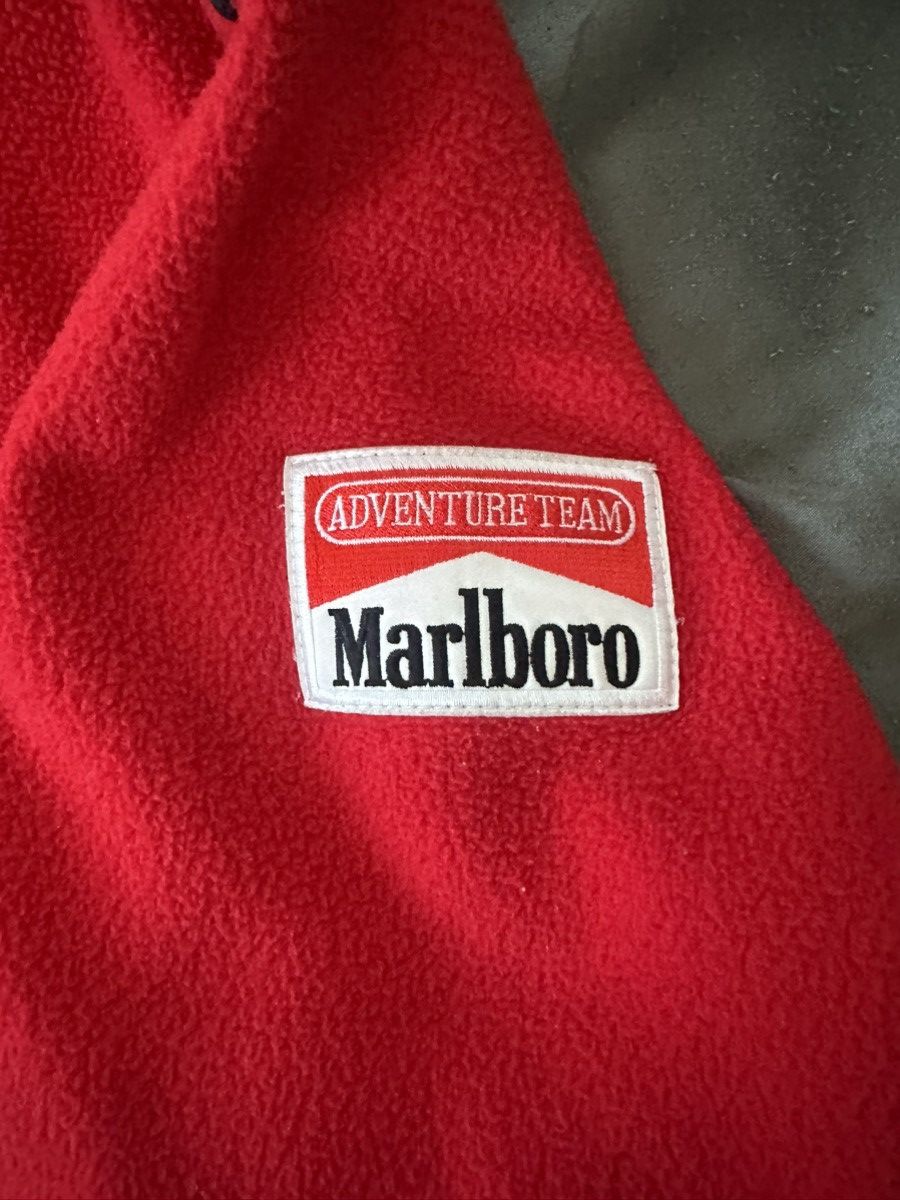 Marlboro × Marlboro Adventure Team Vintage 90s Marlboro Adventure Team Fleece Pullover Size US XL / EU 56 / 4 - 3 Thumbnail