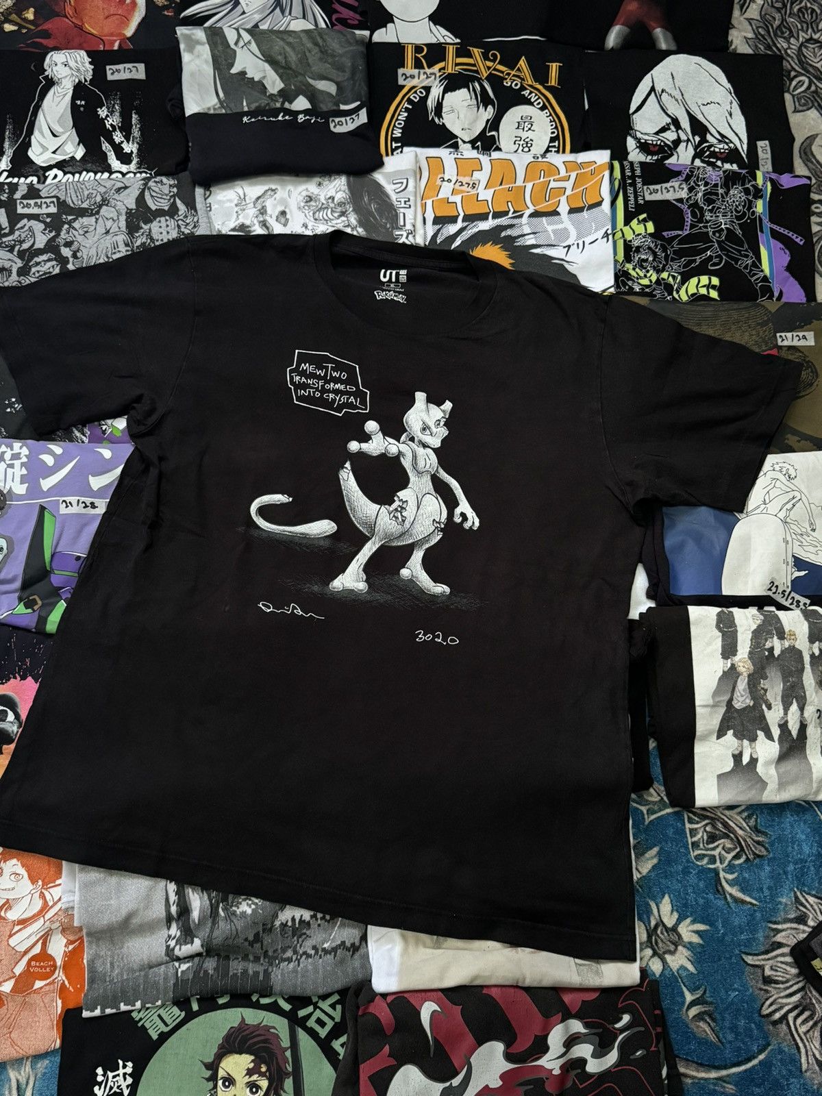 Anime × Cartoon Network × Japanese Brand Anime pokemon mewtwo uniqlo Size US XL / EU 56 / 4 - 1 Thumbnail