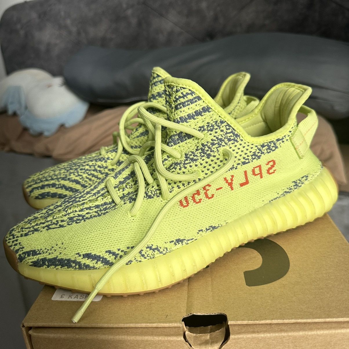 Adidas × Kanye West × Yeezy Kanye West Yeezy Boost 350 V2 Size US 10.5 / EU 43-44 - 8 Thumbnail