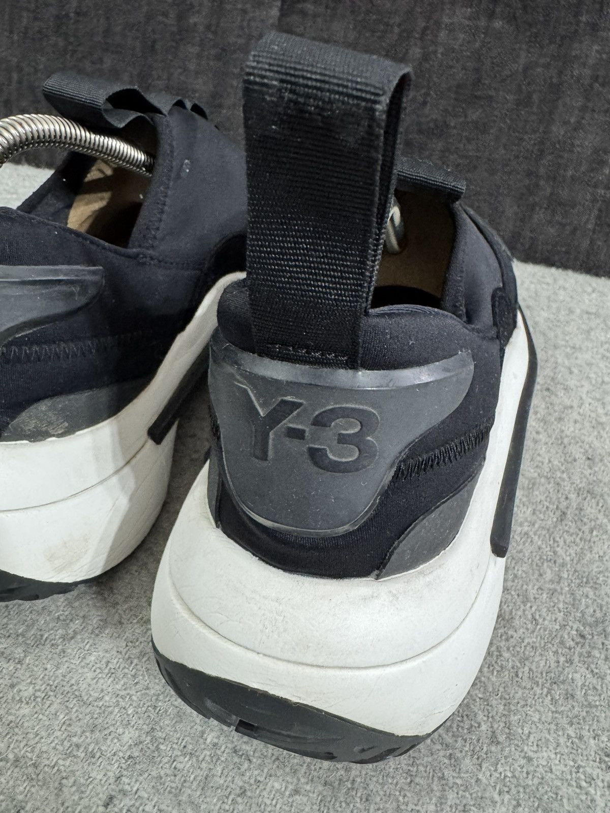 Y-3 Adidas Y-3 Yohji Yamamoto Qisan Cozy Black Sneakers 40 2/3 Size US 7.5 / EU 40-41 - 9 Thumbnail