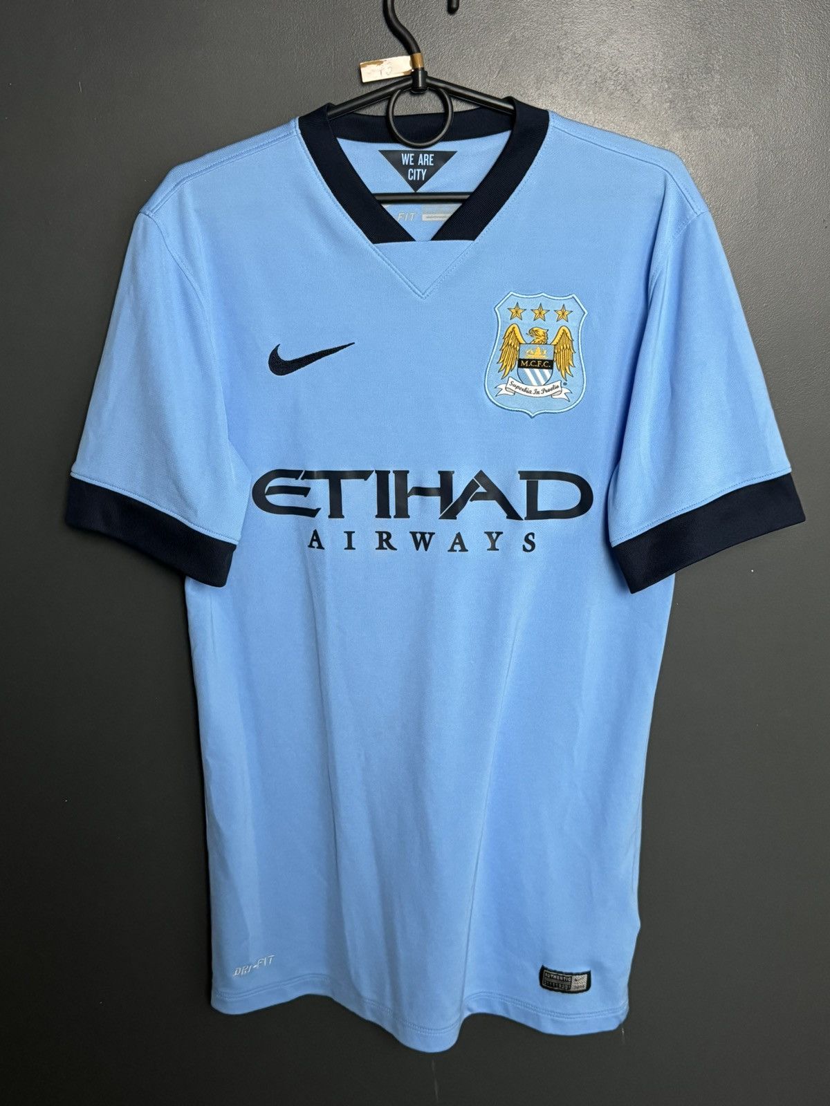 Nike Manchester City 14/15 Home Football Jersey Size US S / EU 44-46 / 1 - 1 Thumbnail