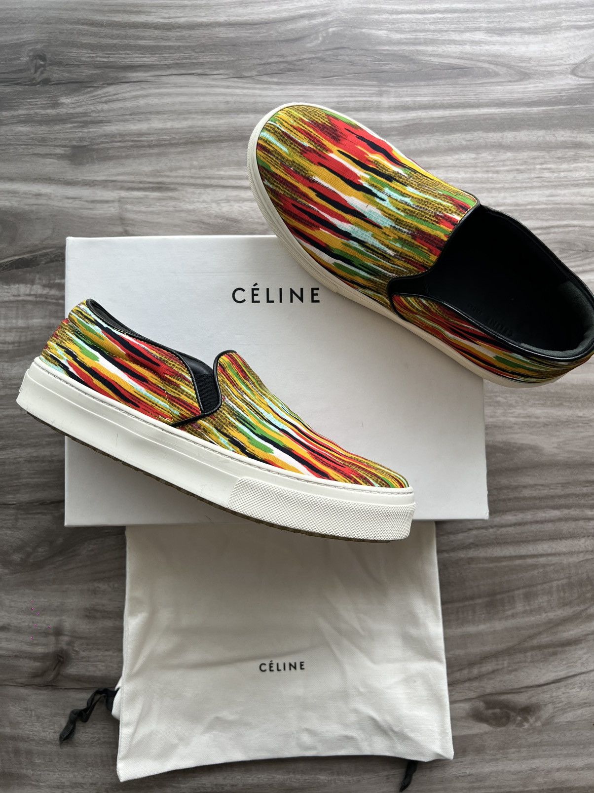 Celine Céline Slip On Sneaker Size 7 Women’s (EU 37) Size US 7 / IT 37 - 1 Thumbnail
