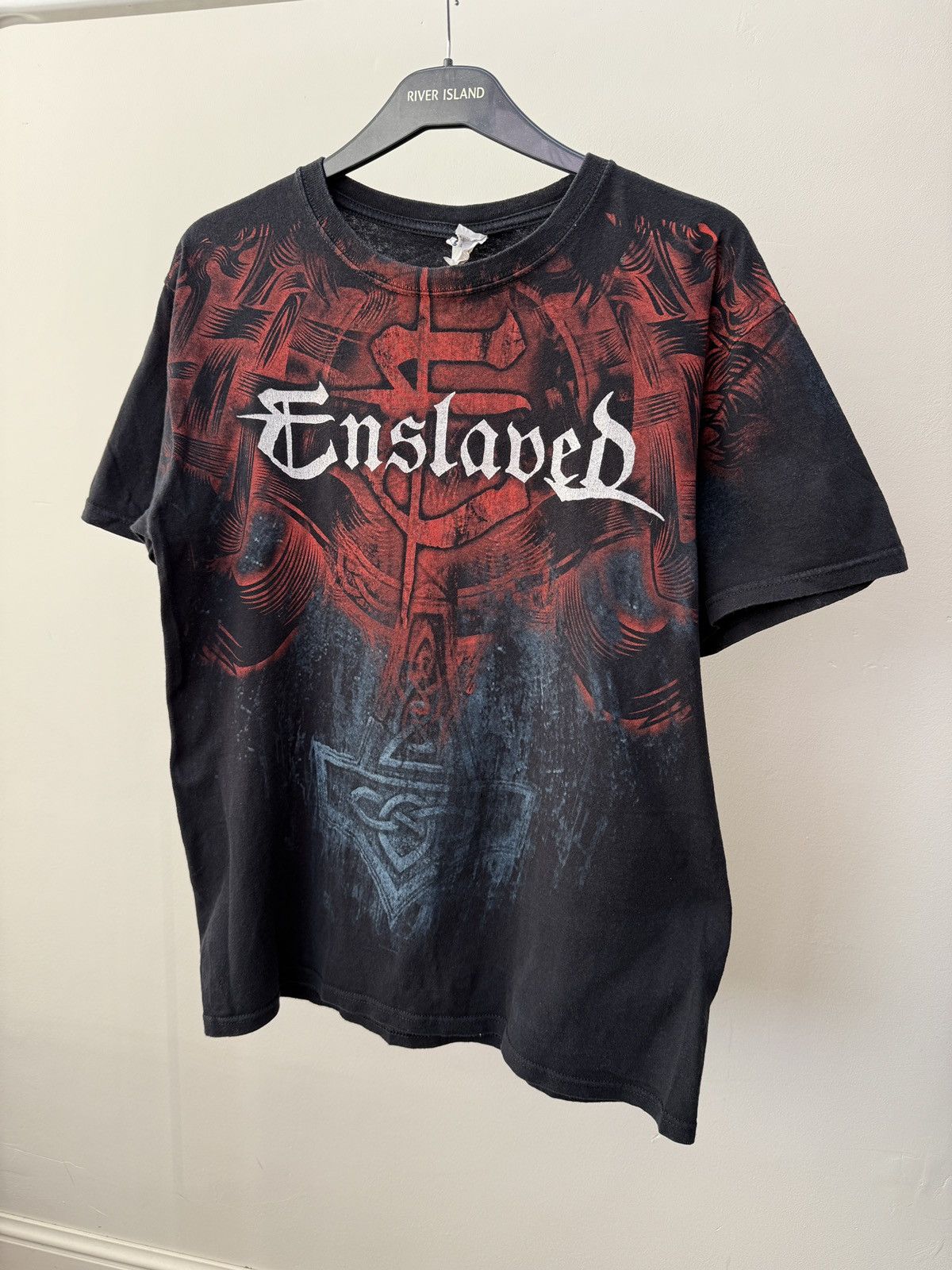 Other Vintage Enslaved 2010 tour faded t-shirt Size US M / EU 48-50 / 2 - 3 Thumbnail