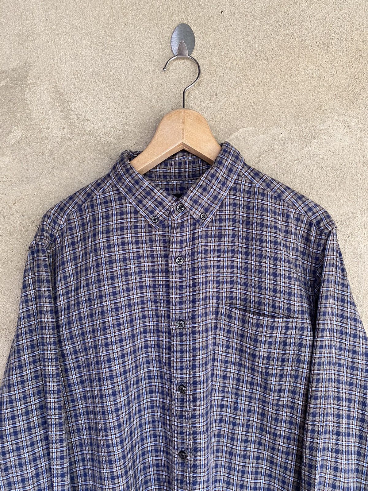 Flannel Japanese Brand Rageblue Plaid Tartan Flannel Shirt Size US M / EU 48-50 / 2 - 3 Thumbnail