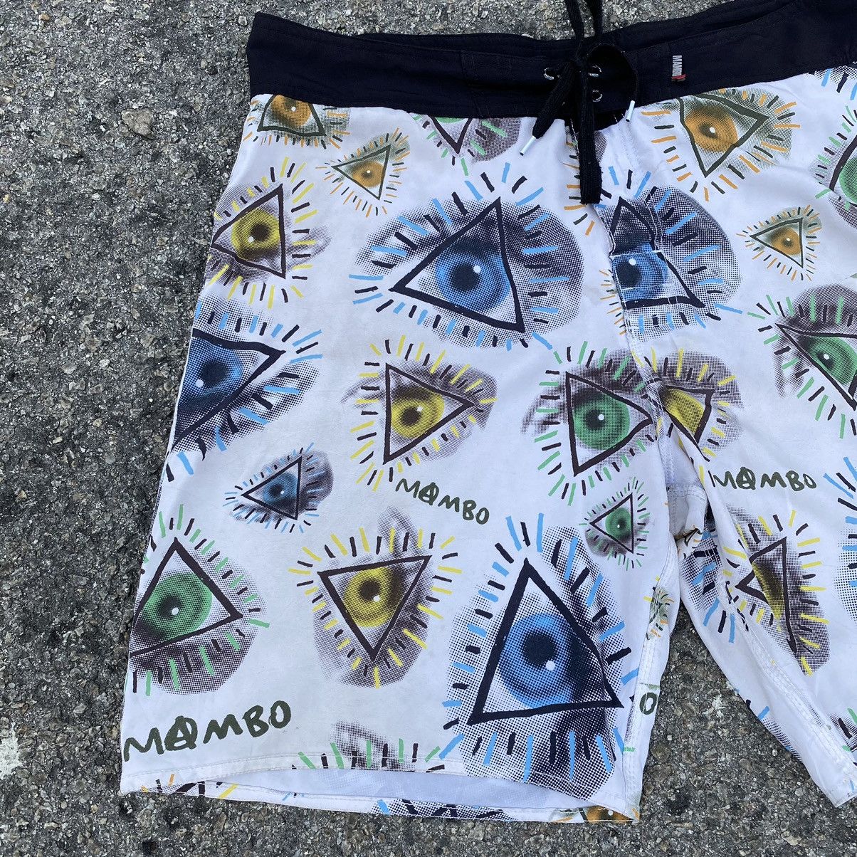 Quiksilver Mambo Eyes Graphic Adjustable Surf Style Short Pants Size US 36 / EU 52 - 4 Thumbnail