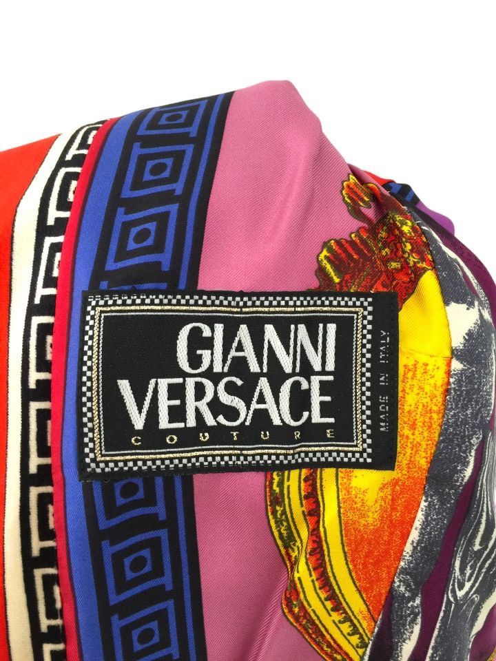 Versace Gianni Versace Canova Print Velvet Skirt Suit Size XS / US 0-2 / IT 36-38 - 9 Thumbnail