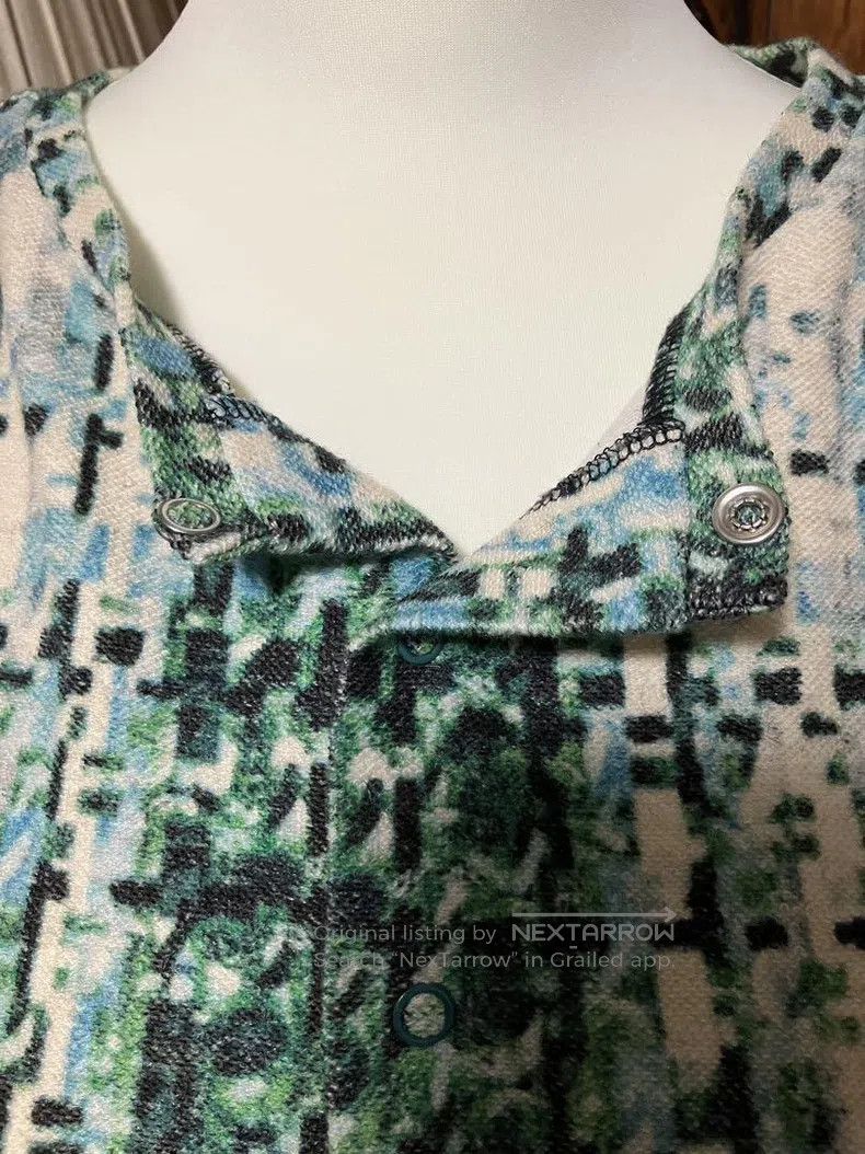 Issey Miyake Issey Miyake Green Long Sleeve Size M / US 6-8 / IT 42-44 - 4 Thumbnail