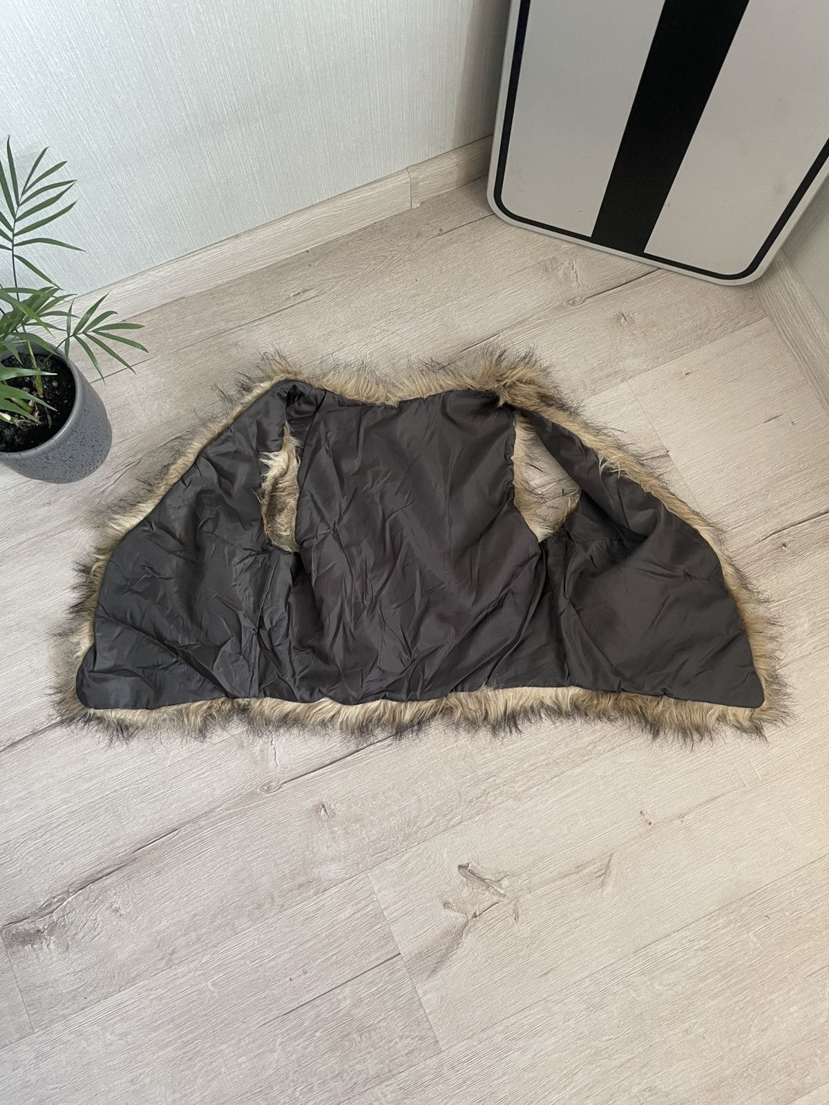 If Six Was Nine × Japanese Brand Vintage Avant Garde Mink Fur Vest Coat Fluffy Mohair Y2k Size M / US 6-8 / IT 42-44 - 7 Thumbnail