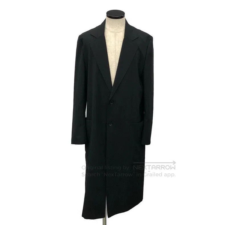 Yohji Yamamoto Yohji Yamamoto Wool Blend Long Coat Size US M / EU 48-50 / 2 - 1 Thumbnail