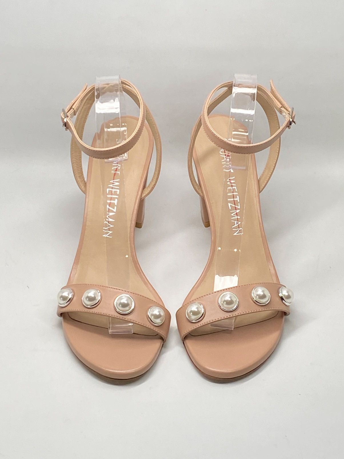 Stuart Weitzman Stuart Weitzman Embellished Ankle Strap Sandals size 10 Size US 10 / IT 40 - 2 Thumbnail