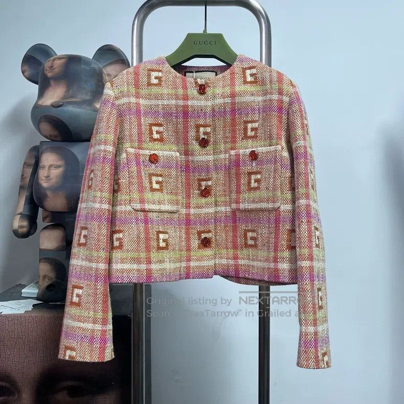 Gucci Gucci Fragrant coarse floral woven jacket Size XS / US 0-2 / IT 36-38 - 1 Thumbnail