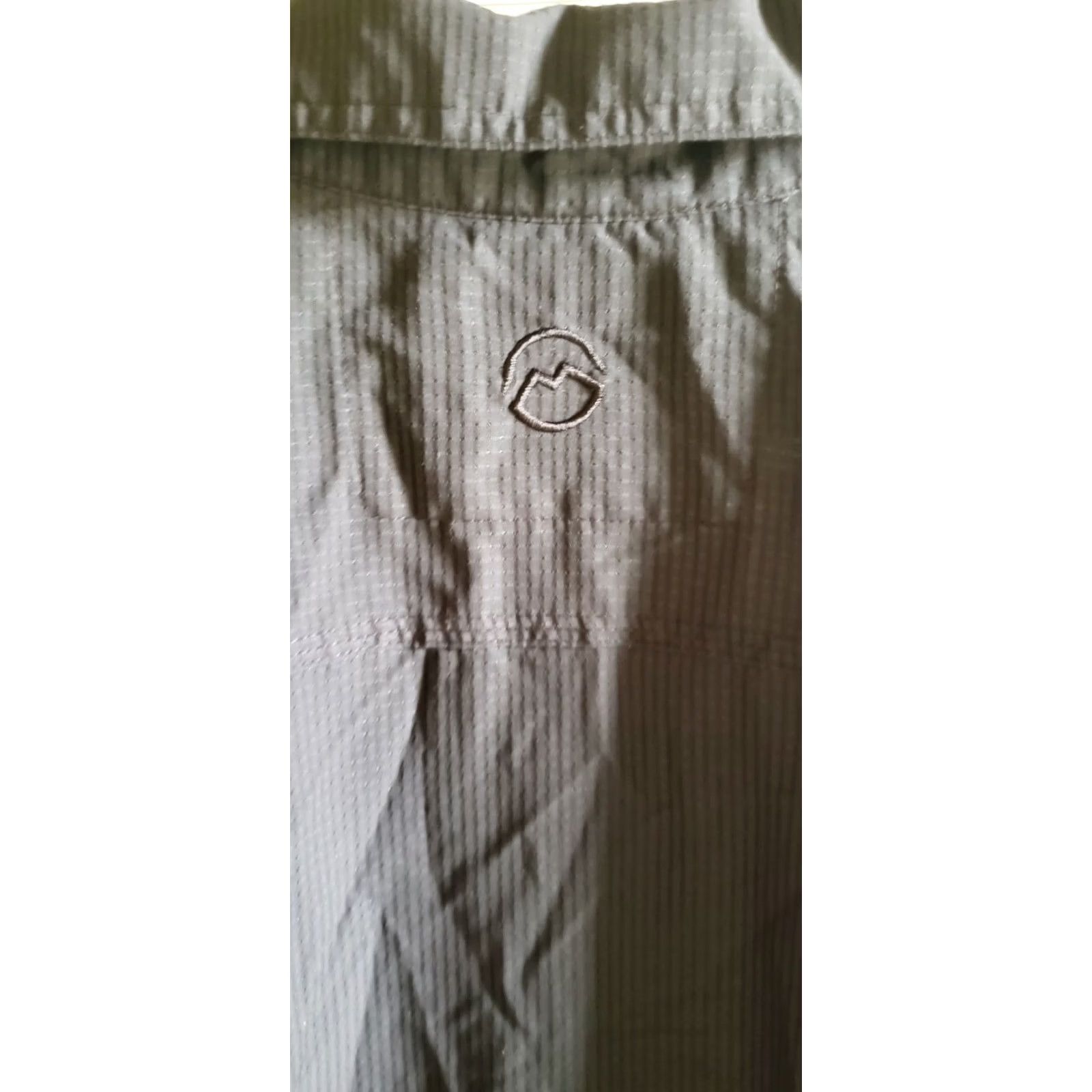 Vintage Magellan Outdoors Mens Loose Fit Short Sleeve Patch Pocket Fishing Dress Shirt M Size 40R - 4 Thumbnail