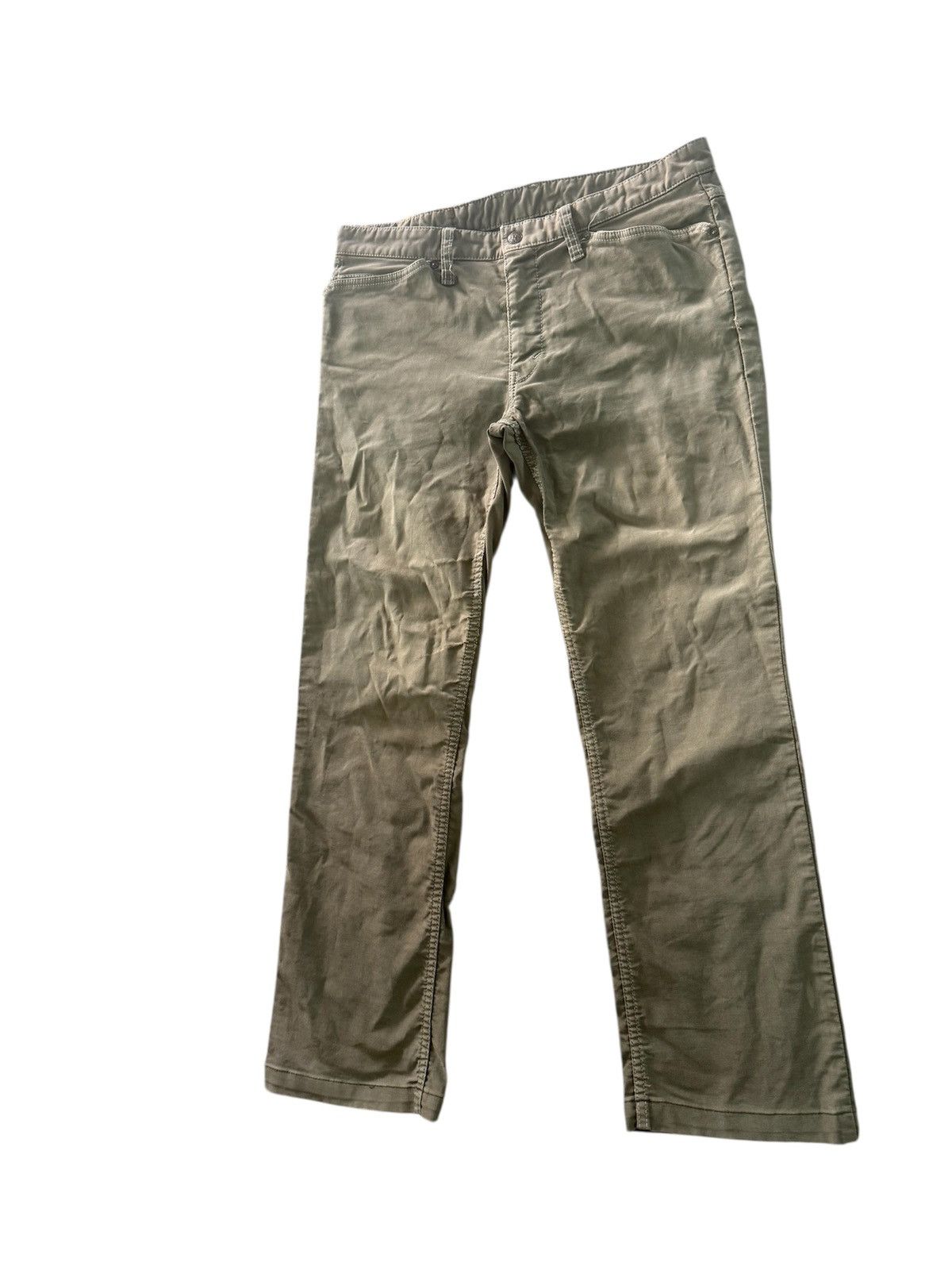 HOLLYWOOD RANCH MARKET Japan Brand HRM Distress Denim Blue-Blue Japan Design Size US 32 / EU 48 - 3 Thumbnail