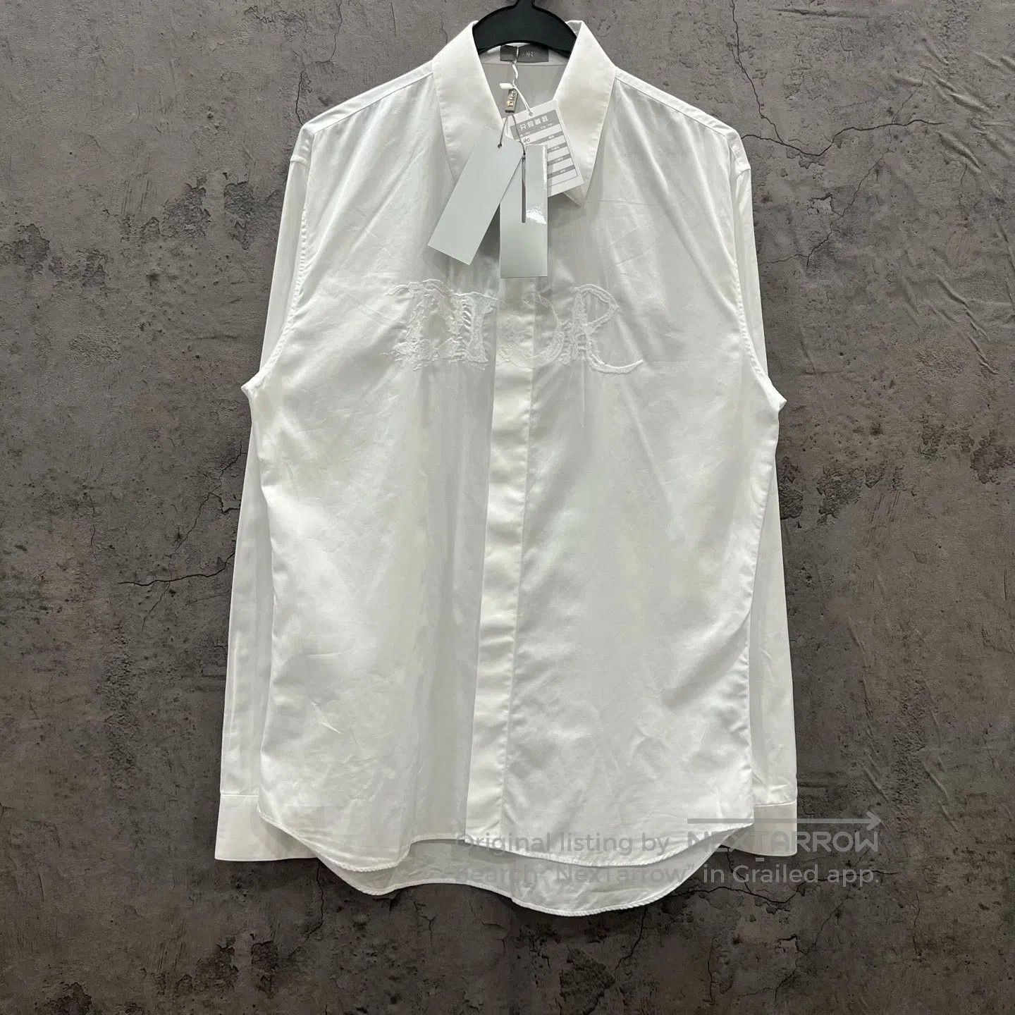 Dior Dior Embroidered Letter Logo Shirt| Size S / US 4 / IT 40 - 1 Thumbnail