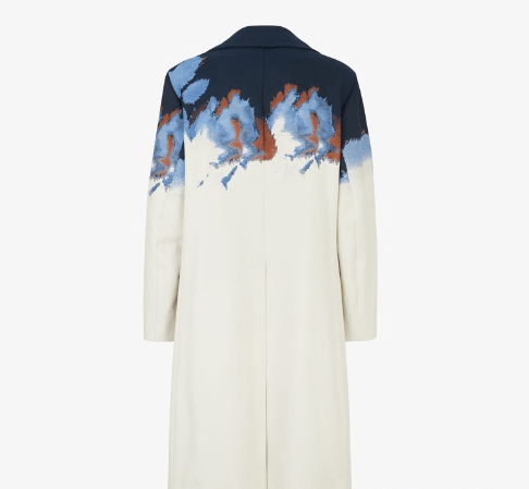 Fendi o1loc1c0824 Trench Coat in White Size US XL / EU 56 / 4 - 2 Thumbnail