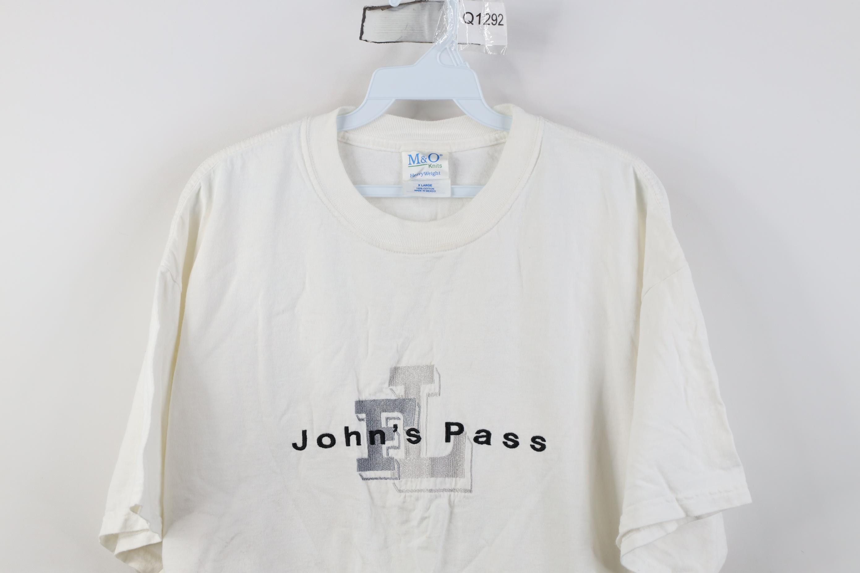 Vintage Vintage 90s Y2K Johns Pass Florida Short Sleeve T-Shirt Size US XL / EU 56 / 4 - 2 Thumbnail