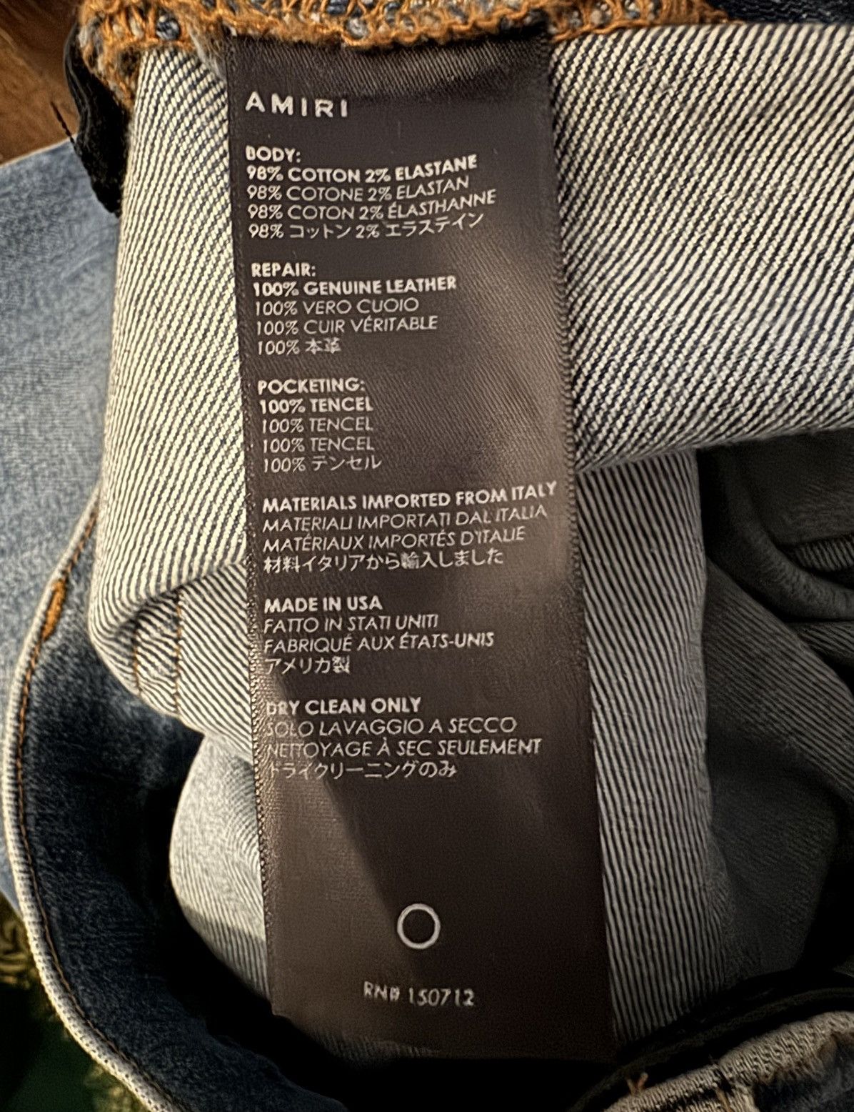 Amiri Amiri Jeans “Rare” Size US 34 / EU 50 - 4 Thumbnail