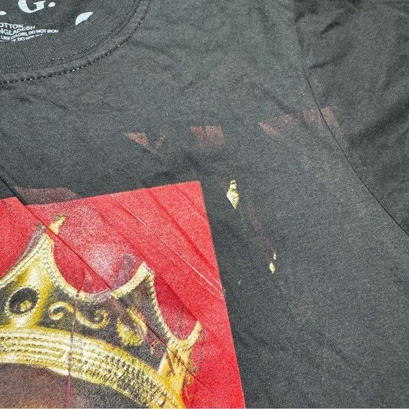Designer × Urban Outfitters NEW THE NOTORIOUS B.I.G TRUST NOBODY BLACK T-SHIRT SZ SMALL Size US S / EU 44-46 / 1 - 8 Thumbnail