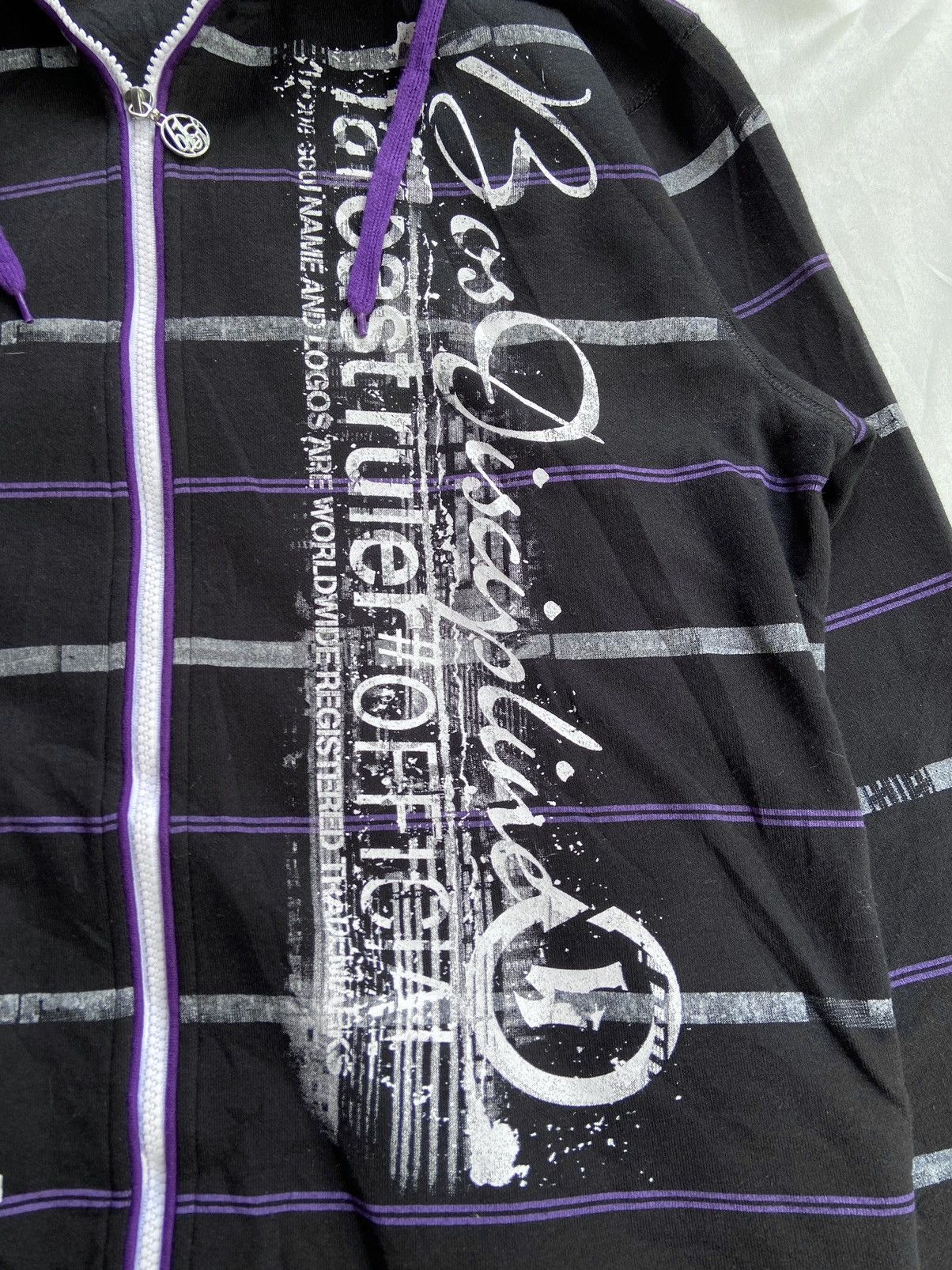 Japanese Brand B ONE SOUL I HATE TO TURN MY HEAD ZIP HOODIE Size US L / EU 52-54 / 3 - 7 Thumbnail
