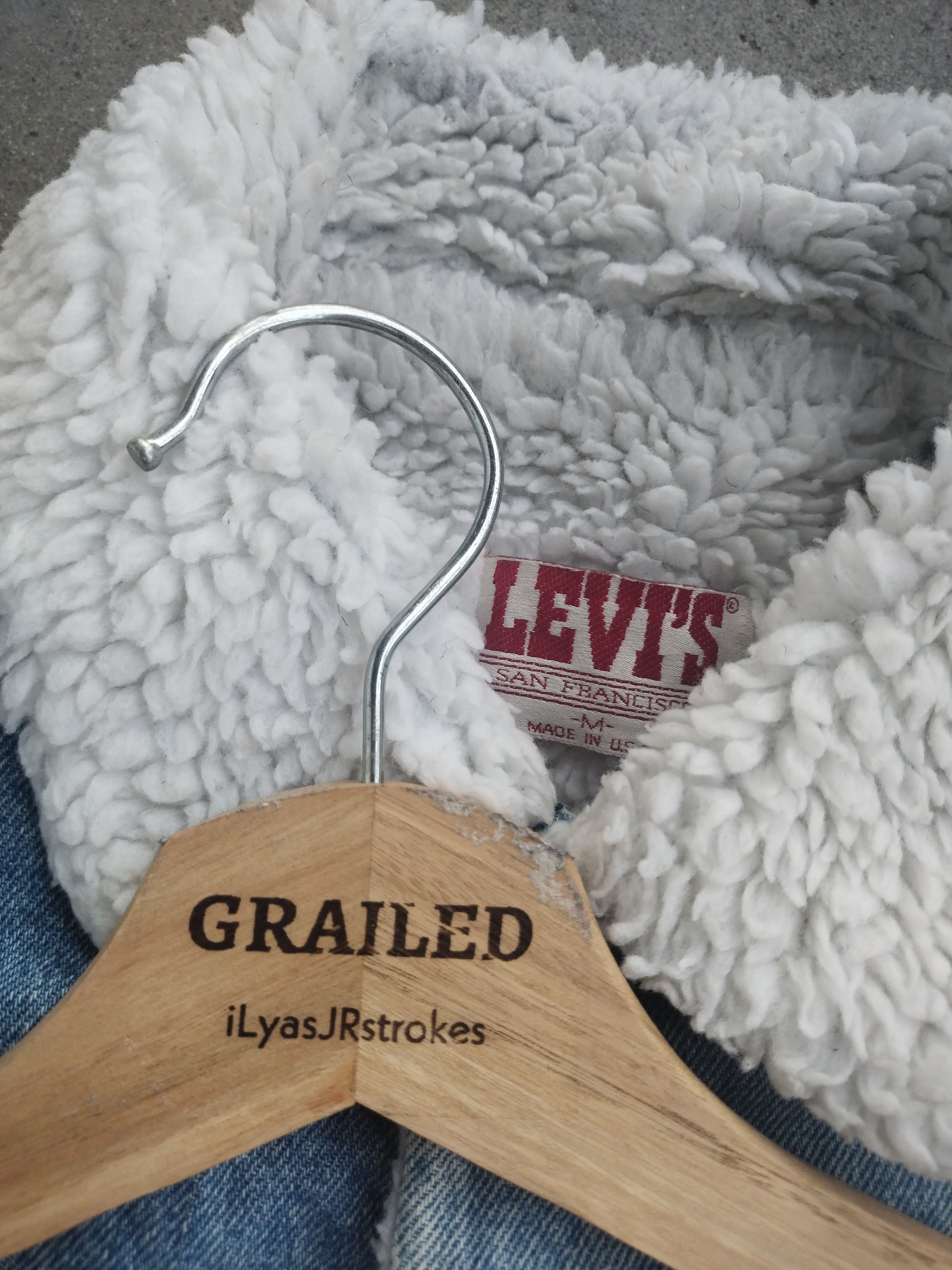 Levi's Vintage Clothing Vintage Levi's Sherpa Lined Denim Trucker Jacket Size US M / EU 48-50 / 2 - 20 Thumbnail