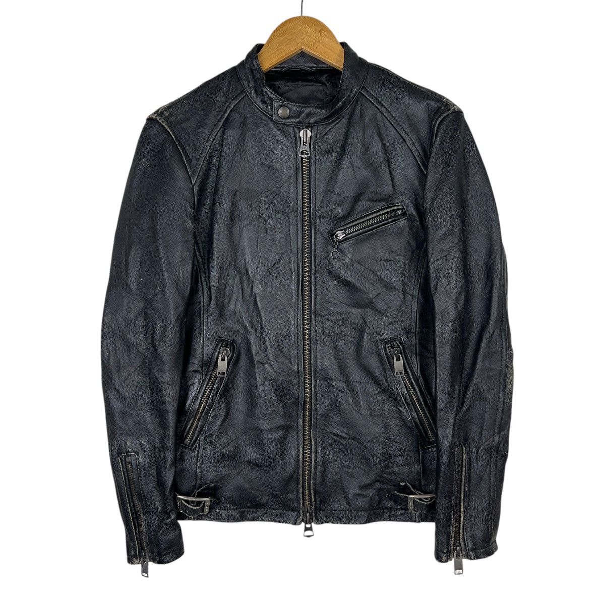 y2k お兄系 BUFFALO BOBS GOAT LEATHER JACKET y2k お兄系 BUFFALO BOBS GOAT LEATHER JACKET