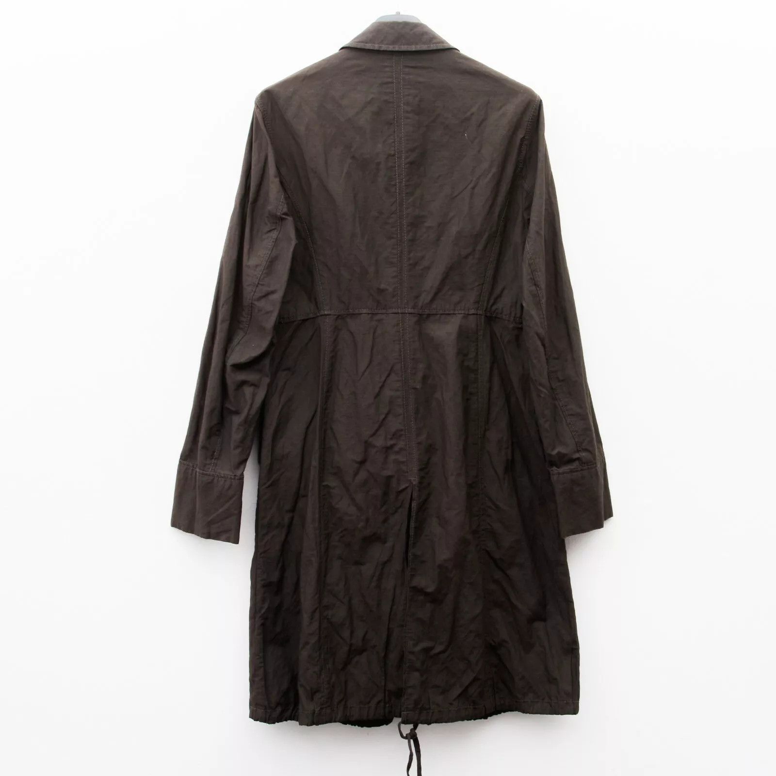 Marc O'Polo Women S Over Coat Trench Jacket EU 34 Khaki Size S / US 4 / IT 40 - 2 Thumbnail