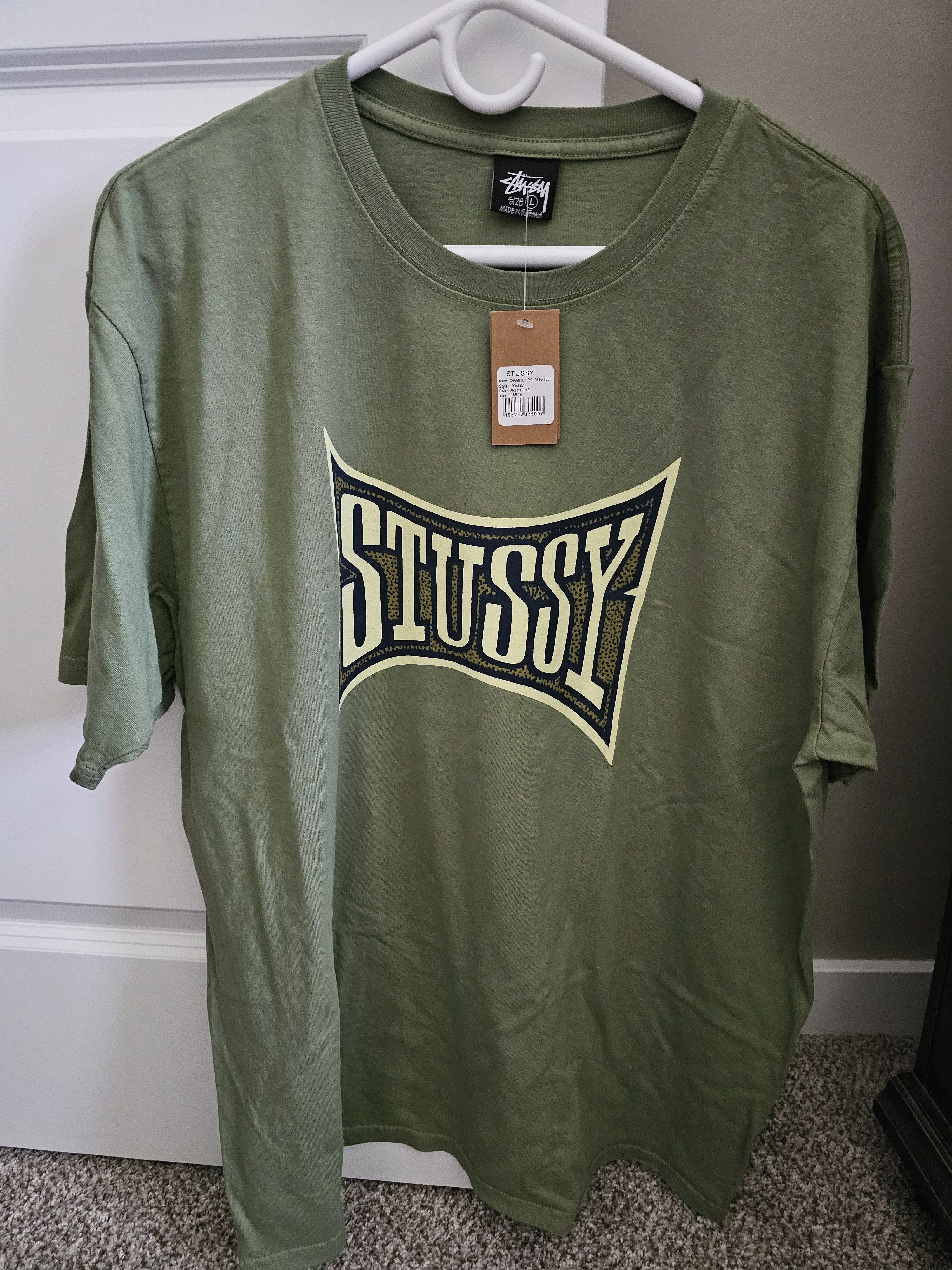 Stussy Stussy S Talk Pigment Dyed Rare t shirt | Grailed