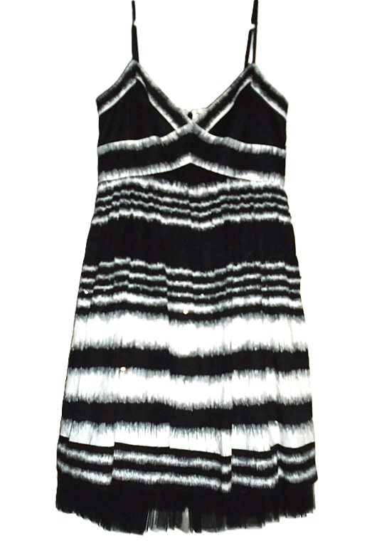 bcbgmaxazria black and white dress BCBG Max Azria main image 0
