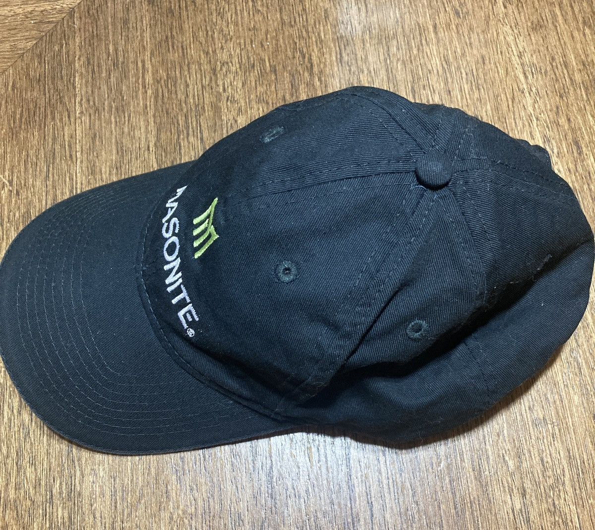 POST&CO Masonite Strapback Hat Black One Size fits Port & Company Size ONE SIZE - 6 Thumbnail